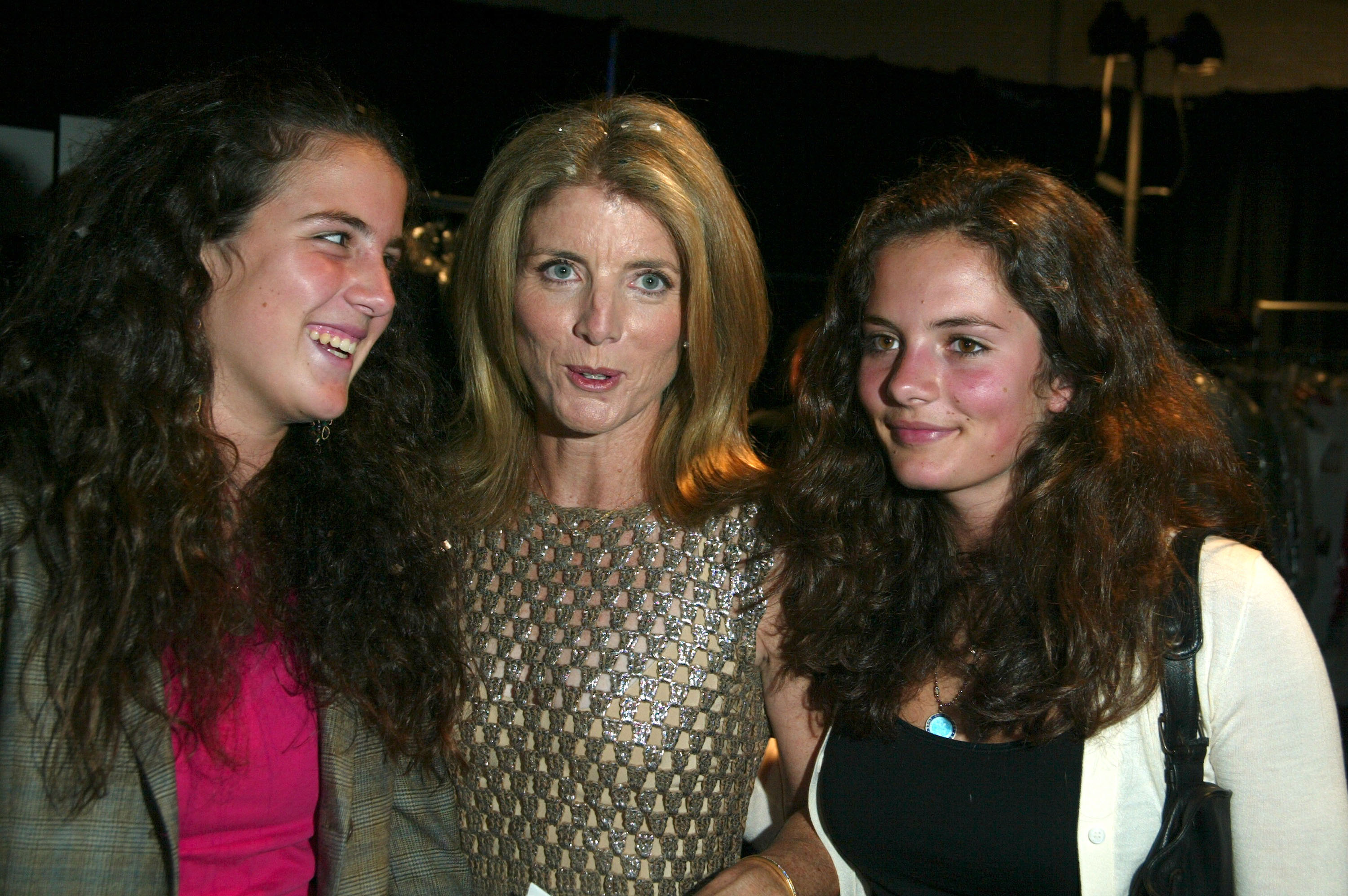 Caroline Kennedy with her daughters Tatiana and Rose Schlossberg in 2006 | Source: Getty Images