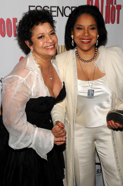 Debbie Allen & Phylicia Rashad at the after party for the opening of "Cat On A Hot Tin Roof" Strata on Mar. 6, 2008 in New York City | Photo: Getty Images