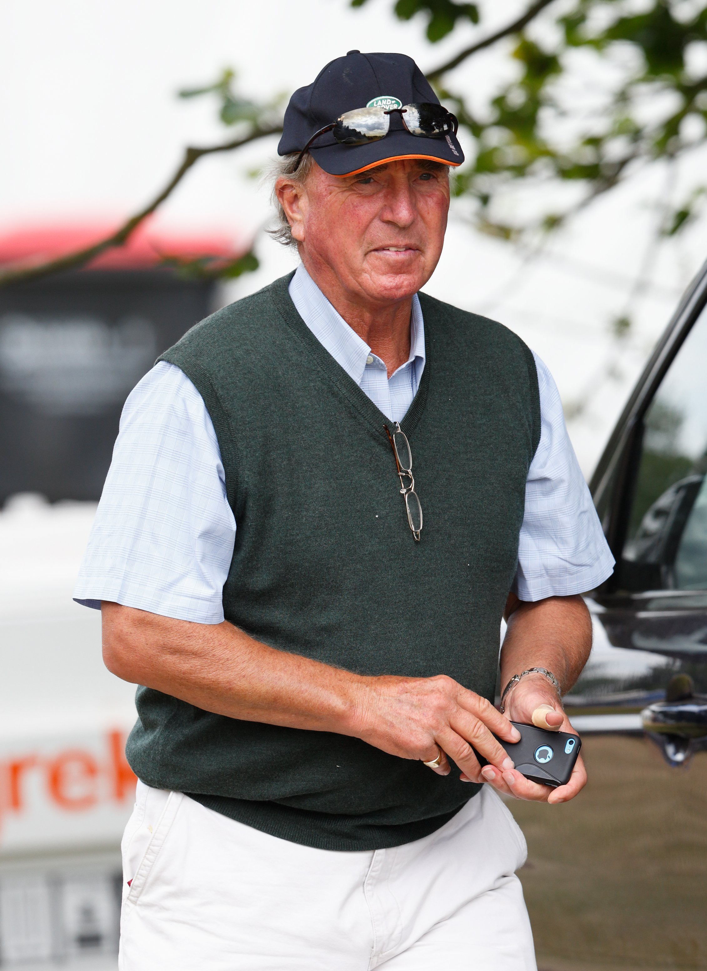 Mark Phillips attends day 1 of the Festival of British Eventing at Gatcombe Park on August 7, 2015 in Stroud, England. | Source: Getty Images