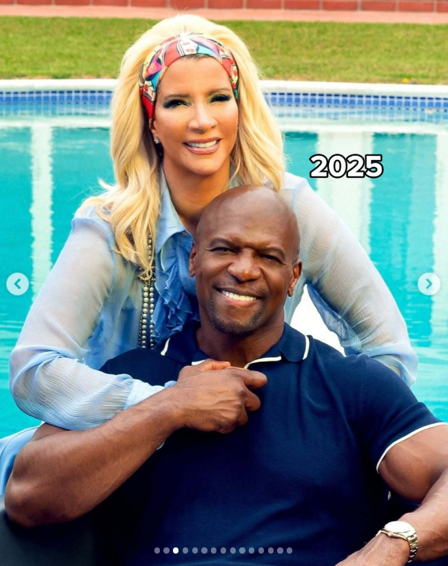 Terry Crews and Rebecca King-Crews, from a post dated July 29, 2025. | Source: Instagram/terrycrews