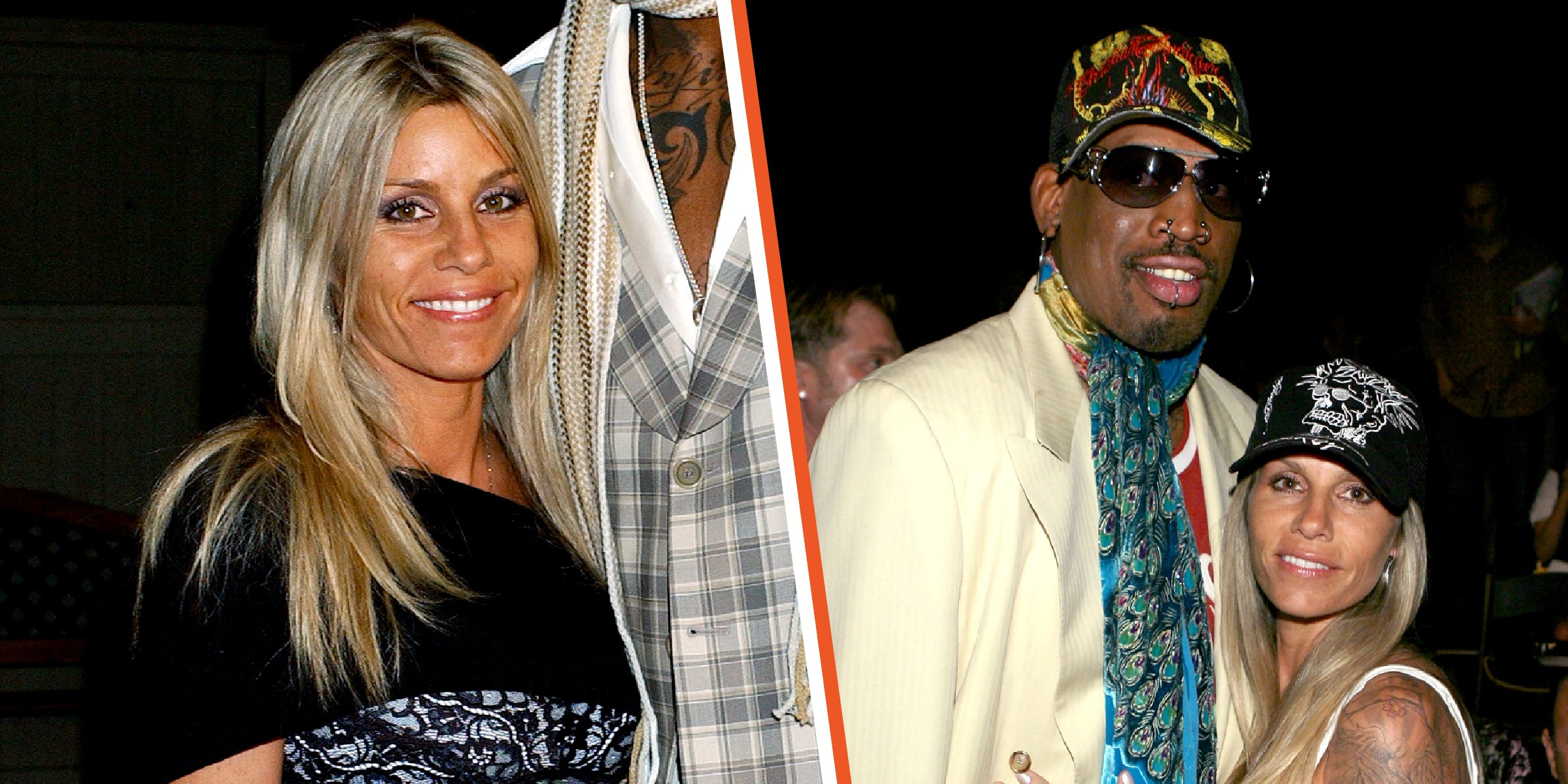 Michelle Moyer | Michelle Moyer and Dennis Rodman | Source: Getty Images