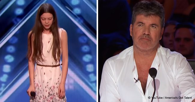 Shy 13-year-old girl’s magnificent singing earns her the Golden Buzzer on 'AGT'
