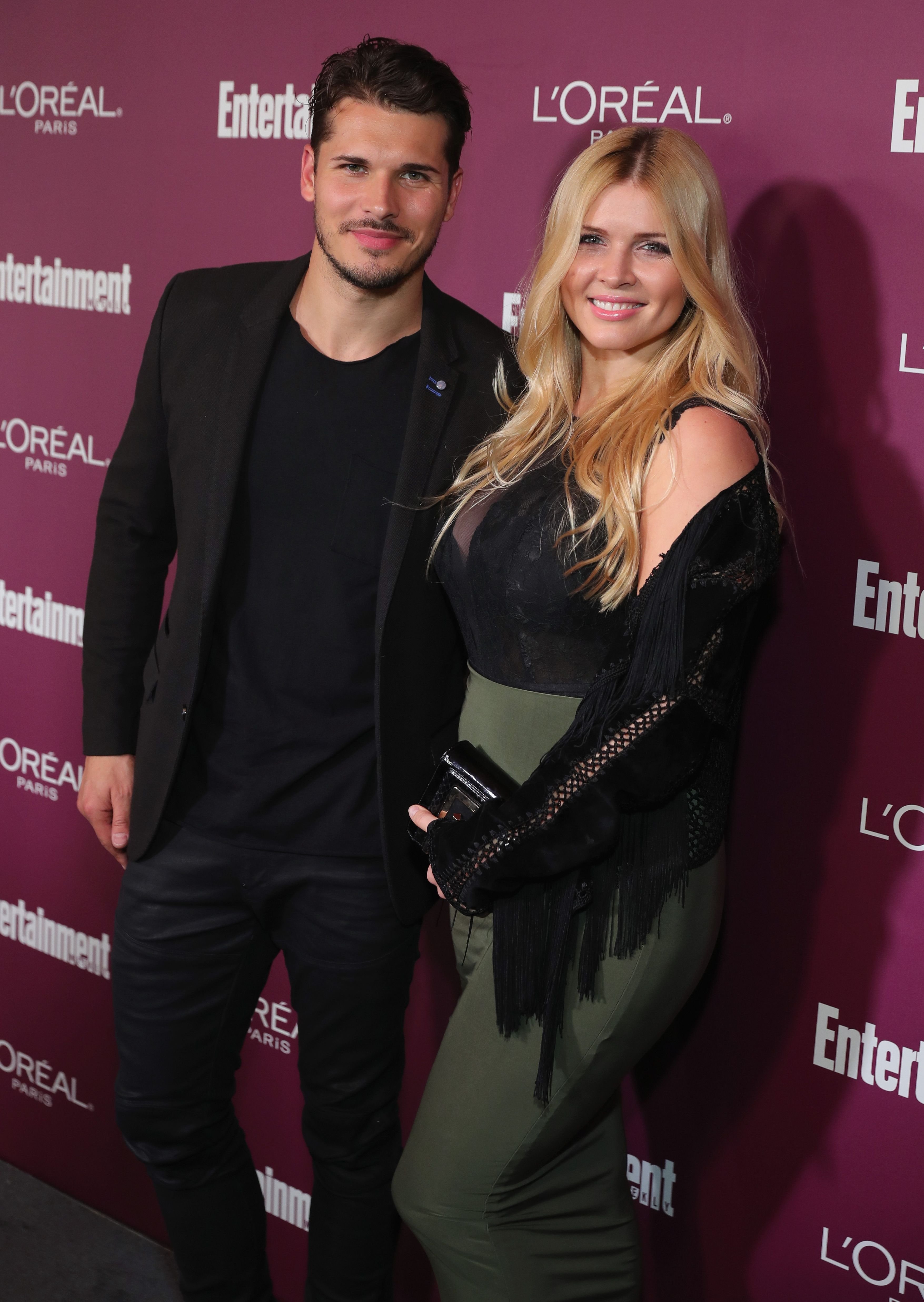 Gleb Savchenko and Elena Samodanova at the 2017 Entertainment Weekly Pre-Emmy Party at Sunset Tower on September 15, 2017 | Photo: Getty Images