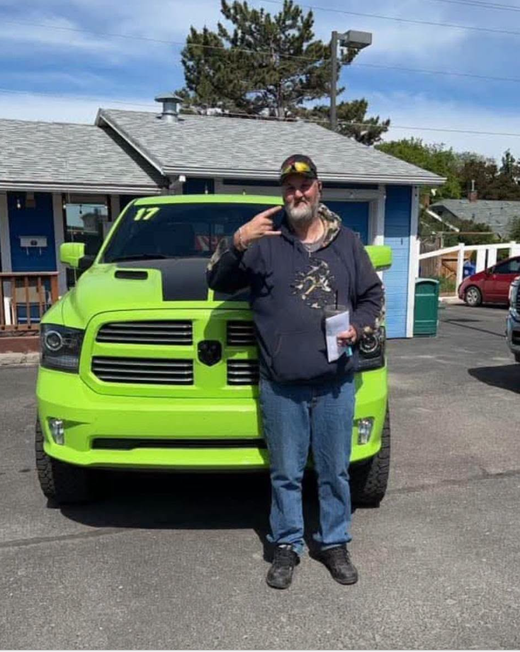 According to Terry Dudley's family, the 62-year-old was struck in the back near his neck while sitting in his vehicle and was later hospitalized in critical condition. | Source: Facebook/Christina Aguayo News