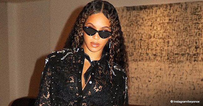 Beyoncé flaunts her slender figure in $695 skirt paired with a lacy top & $120 sunglasses