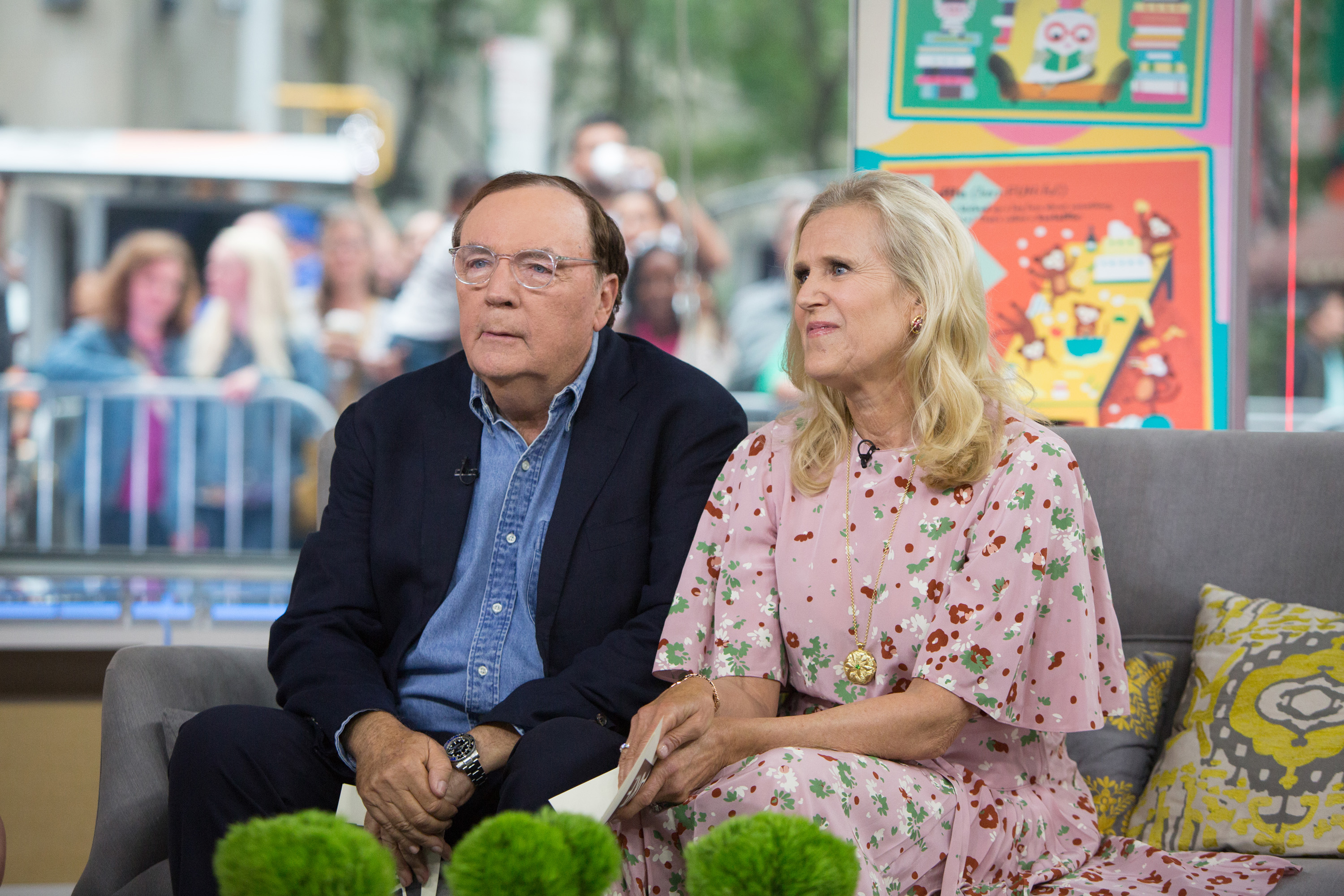James and Susan Patterson on "Today" on August 29, 2017. | Source: Getty Images