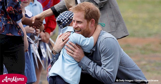 Touching moment between Prince Harry and a boy with Down’s syndrome (photo)