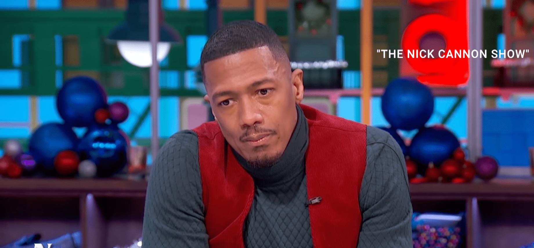 Nick Cannon talks about the death of his son, Zen, on his talk show "The Nick Cannon Show" | Source: YouTube.com/NBCNews