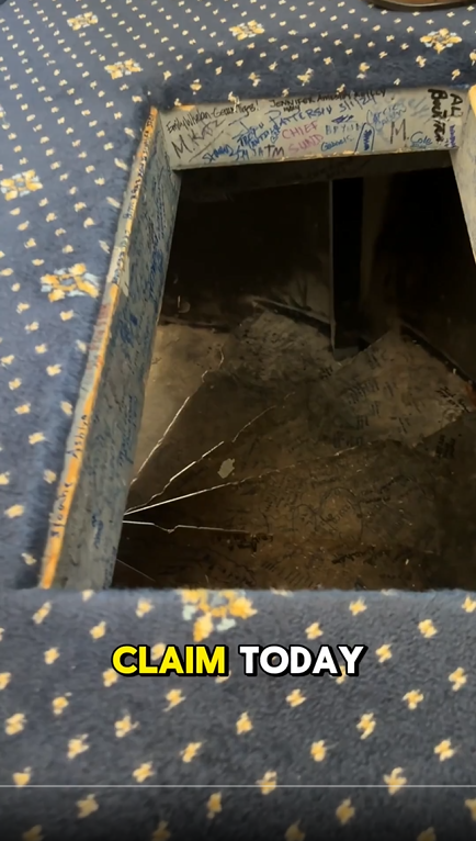 The stairs inside a hidden passage under the US Capitol, from a post dated May 9, 2025 | Source: X/RepTimMooreNC