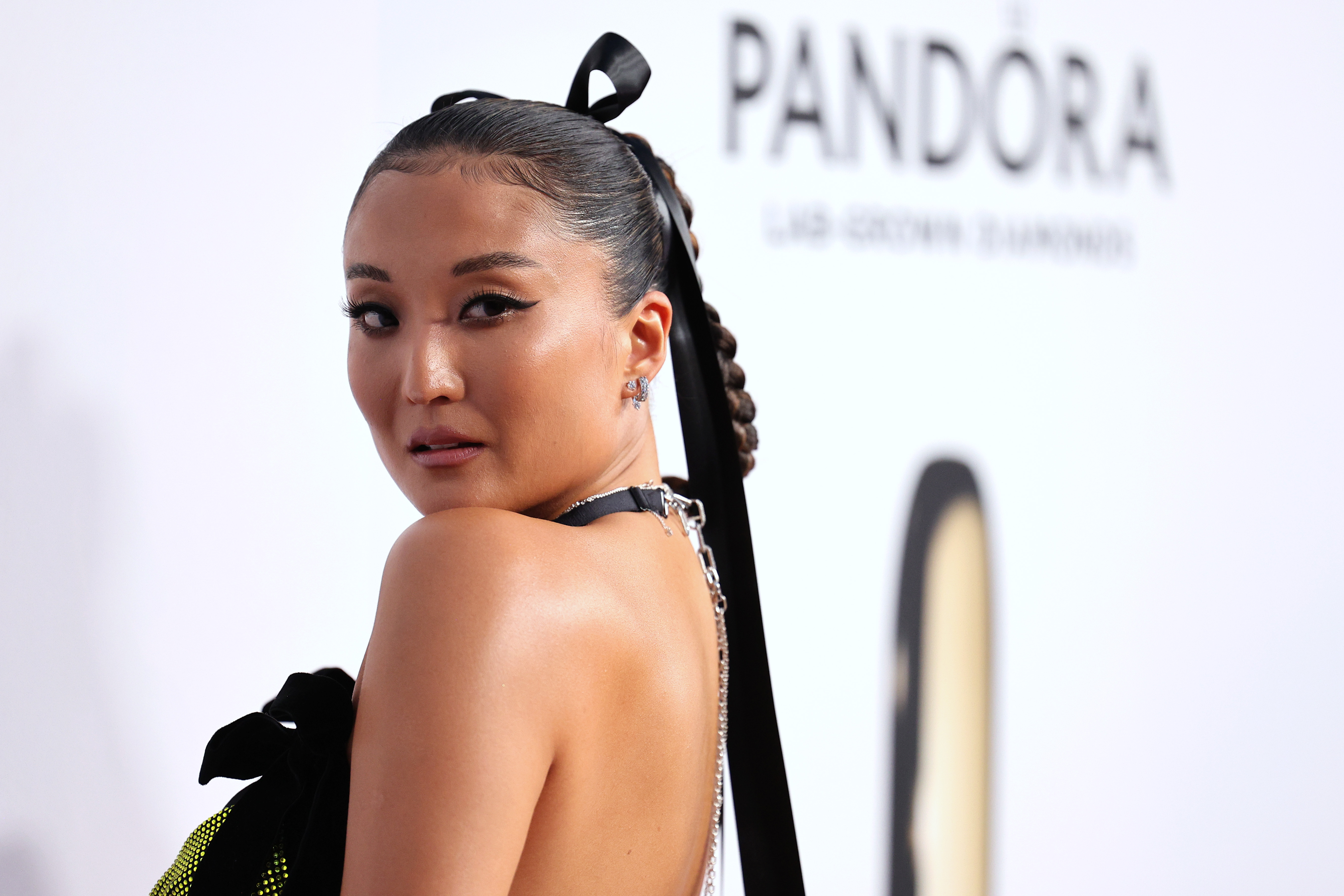 Ashley Park at a Pandora Lab Grown Diamonds celebration with a new diamond district on September 6, 2023, in New York City. | Source: Getty Images