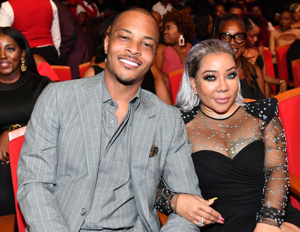 T.I. and Tameka "Tiny" Harris attend 2019 Black Music Honors at Cobb Energy Performing Arts Centre on September 05, 2019. | Source: Getty Images