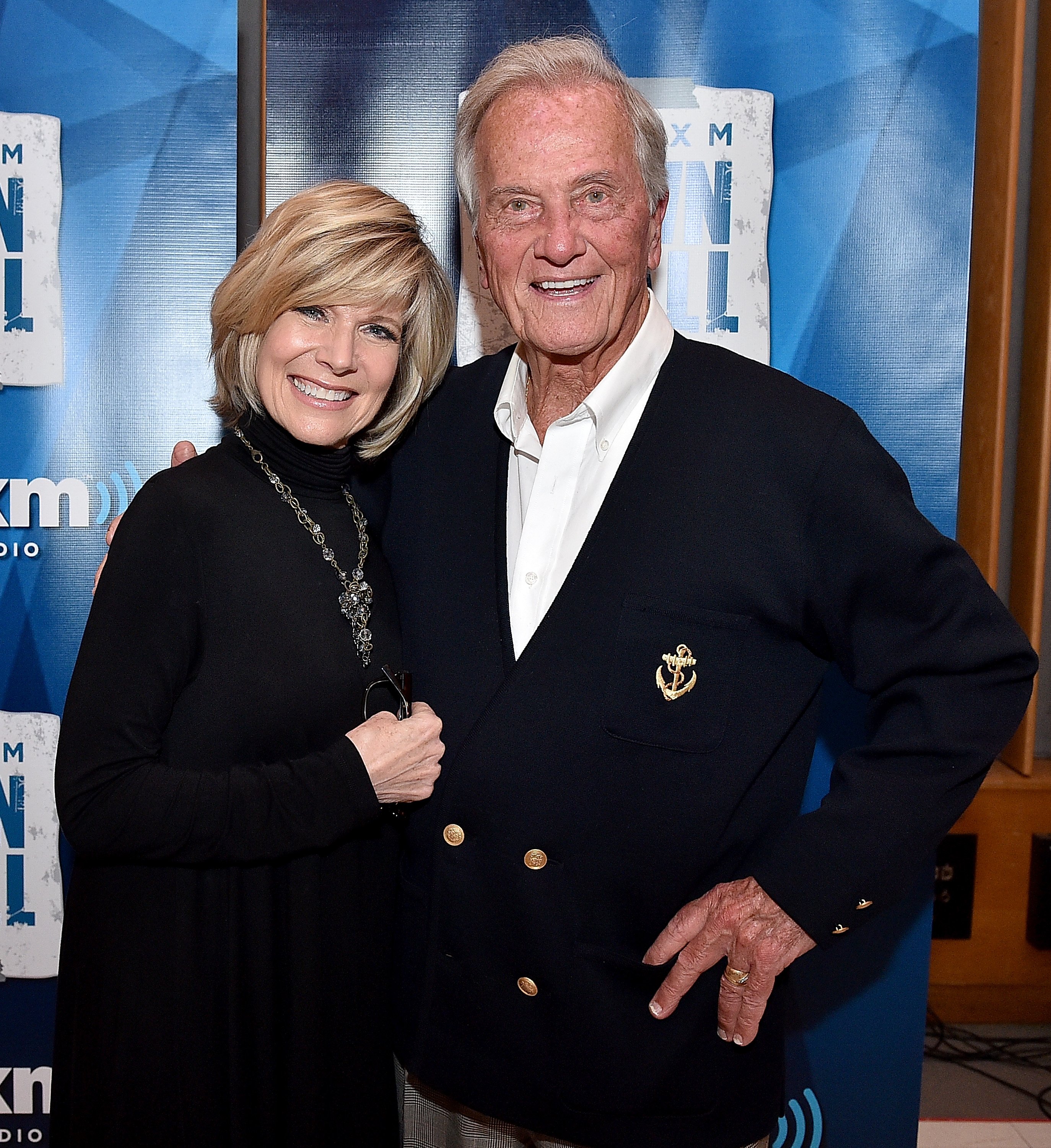 Debby and Pat Boone at SiriusXM's Town Hall on November 22, 2016, in Los Angeles, California. | Source: Getty Images