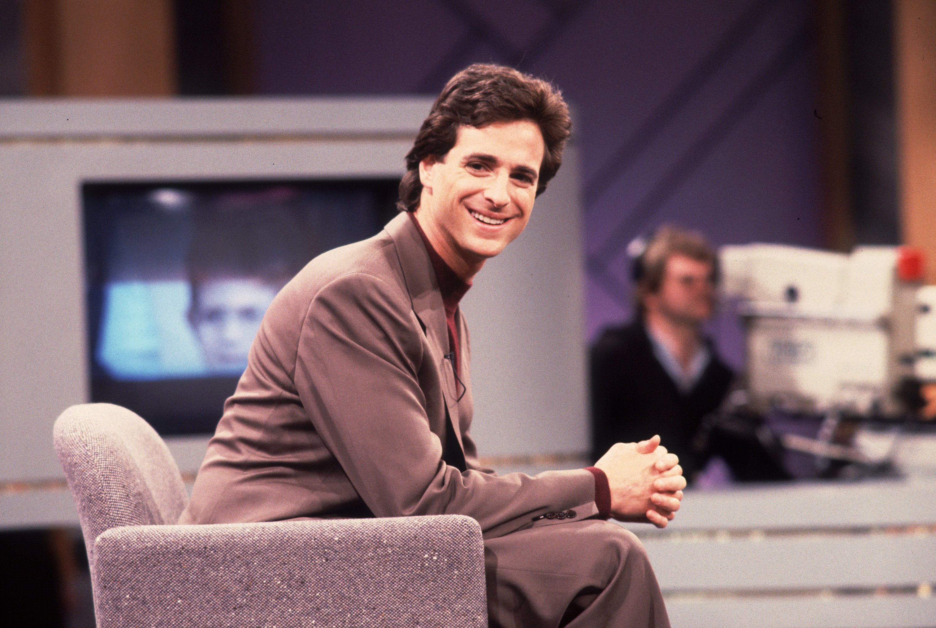 Bob Saget appears on the Oprah Winfrey Show, Chicago, Illinois, April 24, 1990 | Source: Getty Images 