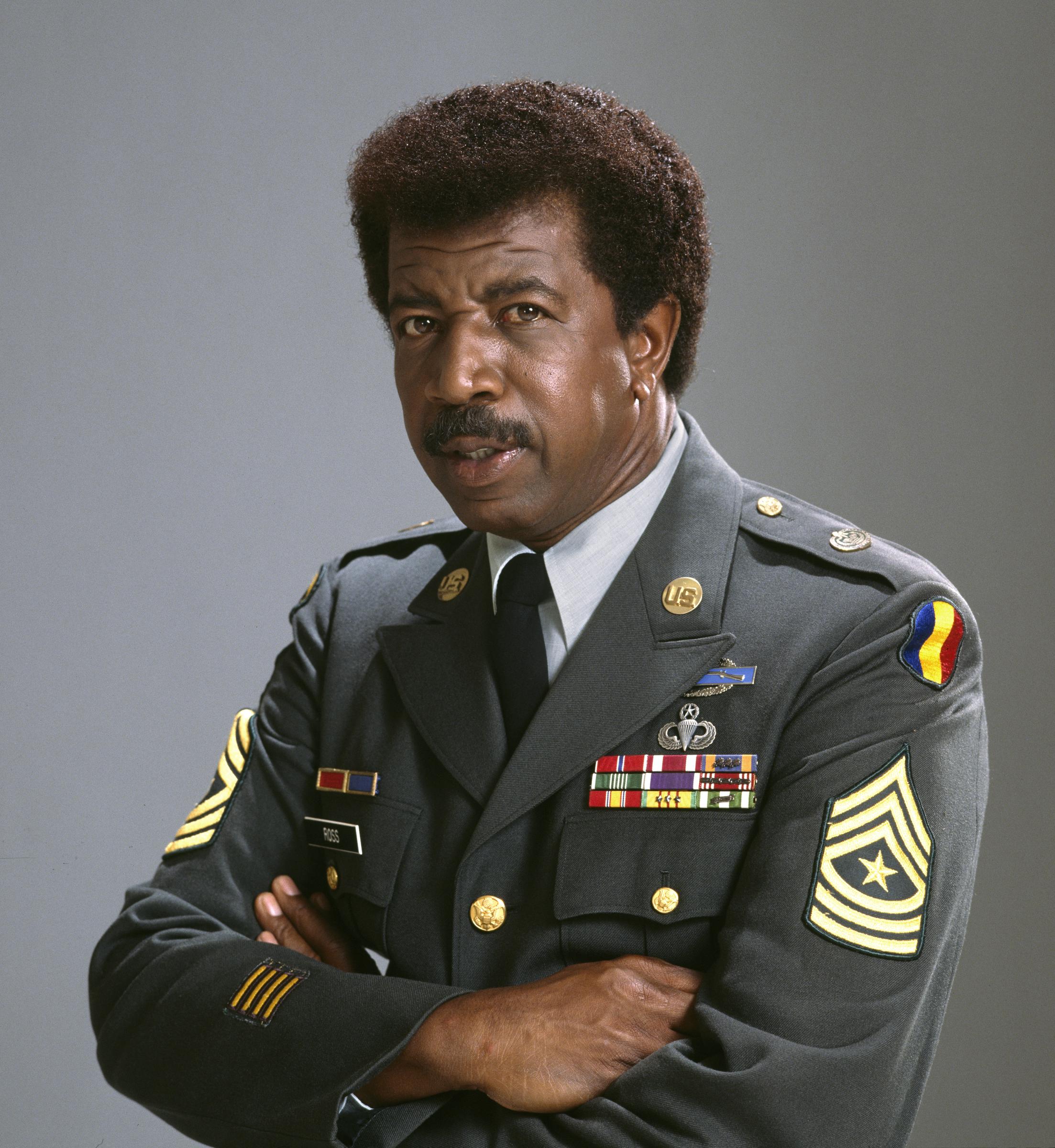 Hal Williams was still working at the post office when he booked his early roles. For this taping, he appeared in the CBS television sitcom "Private Benjamin" in Los Angeles, California on September 1, 1982. | Source: Getty Images