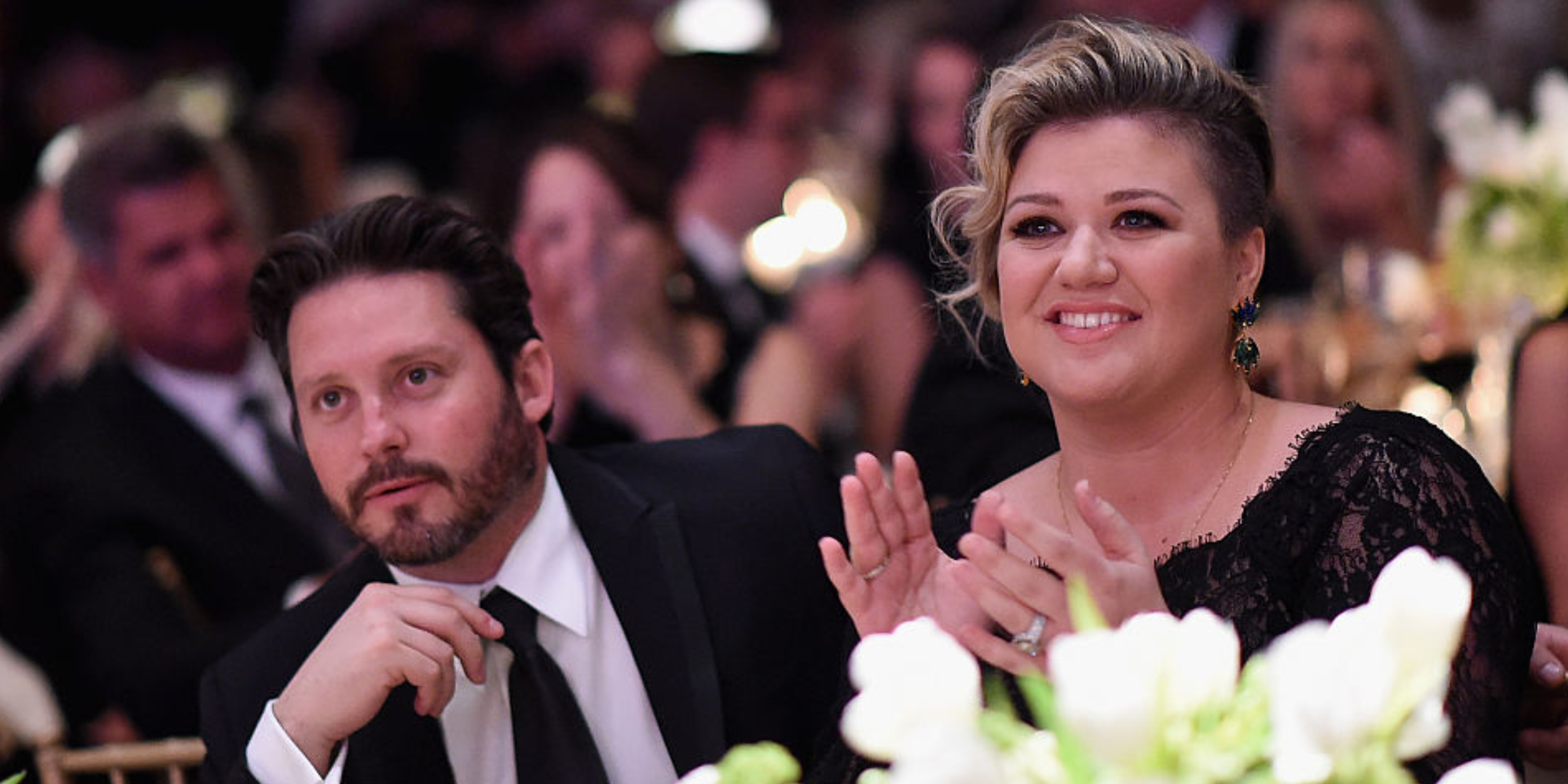 Kelly Clarkson and Brandon Blackstock | Source: Getty Images