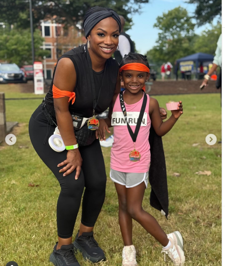 Kandi Burruss and her daughter, Blaze Tucker, as seen in a post dated November 22, 2025. | Source: Instagram/kandi
