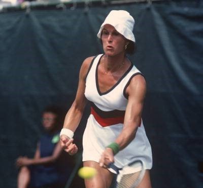  Renee Richards during the Women's 1977 US Open Tennis Championships circa 1977 | Photo: Getty Images