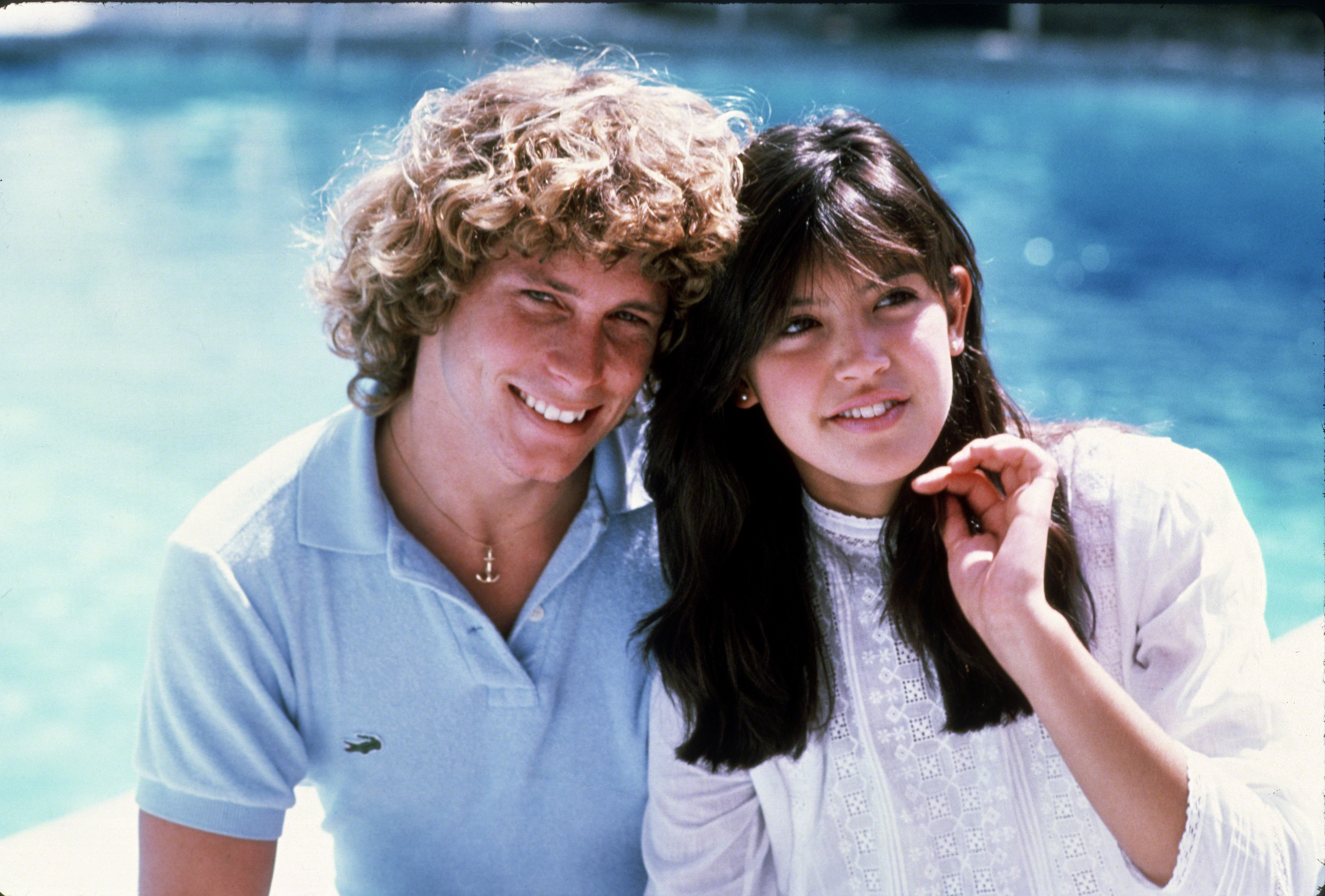 Willie Aames and Phoebe Cates circa 1981. | Source: Getty Images