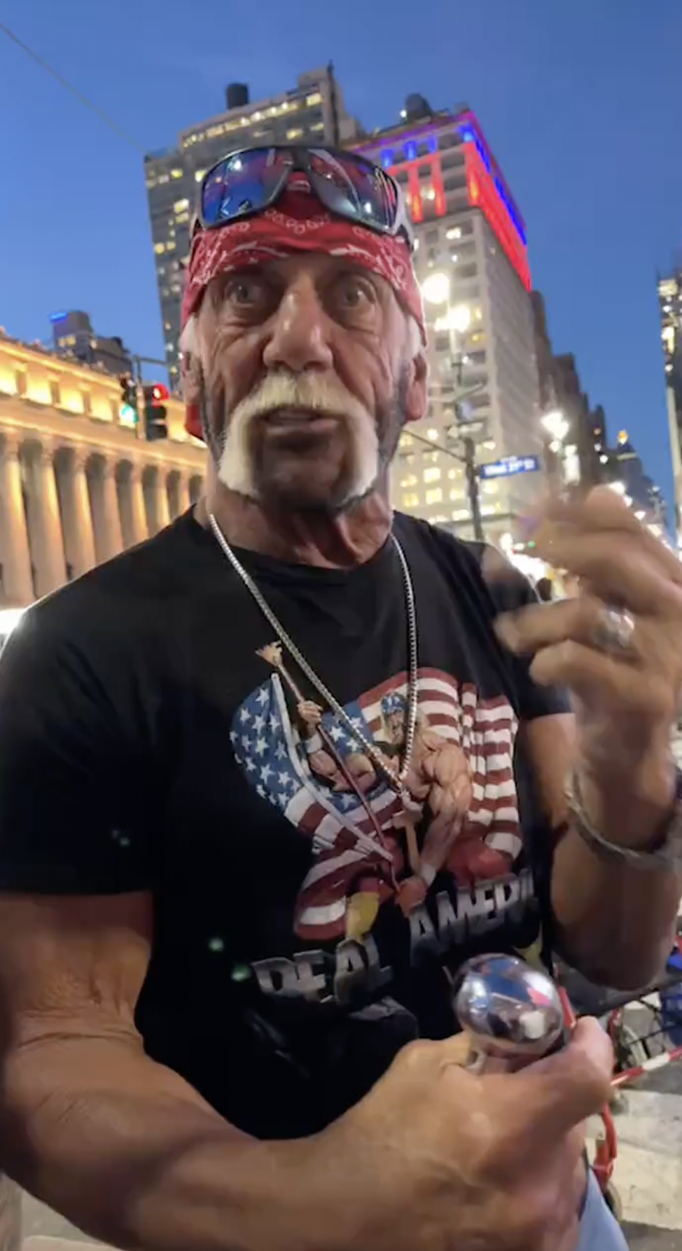 Hulk Hogan from a post dated May 1, 2025. | Source: Instagram/hulkhogan