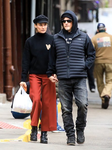 Diane Kruger und Norman Reedus, New York City - 27. Dezember, 2019 | Quelle: Getty Images