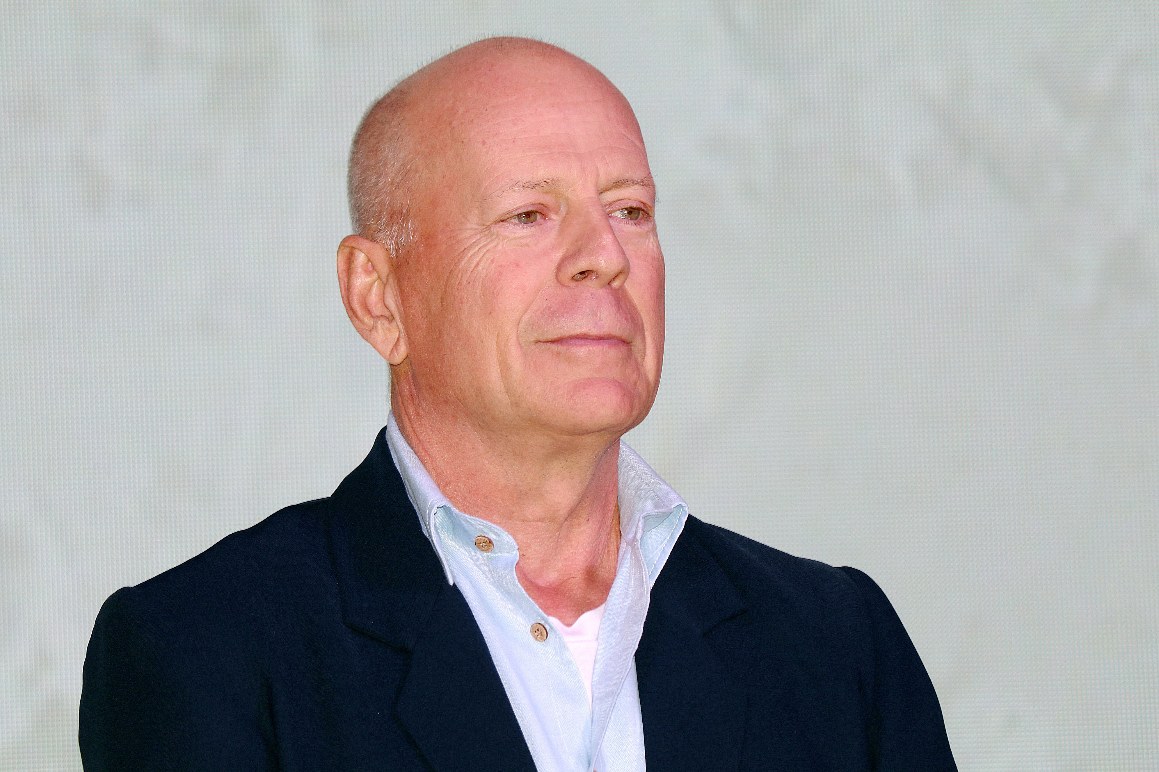 Bruce Willis during the CocoBaba and Ushopal activity on November 4, 2019 in Shanghai, China. | Source: Getty Images