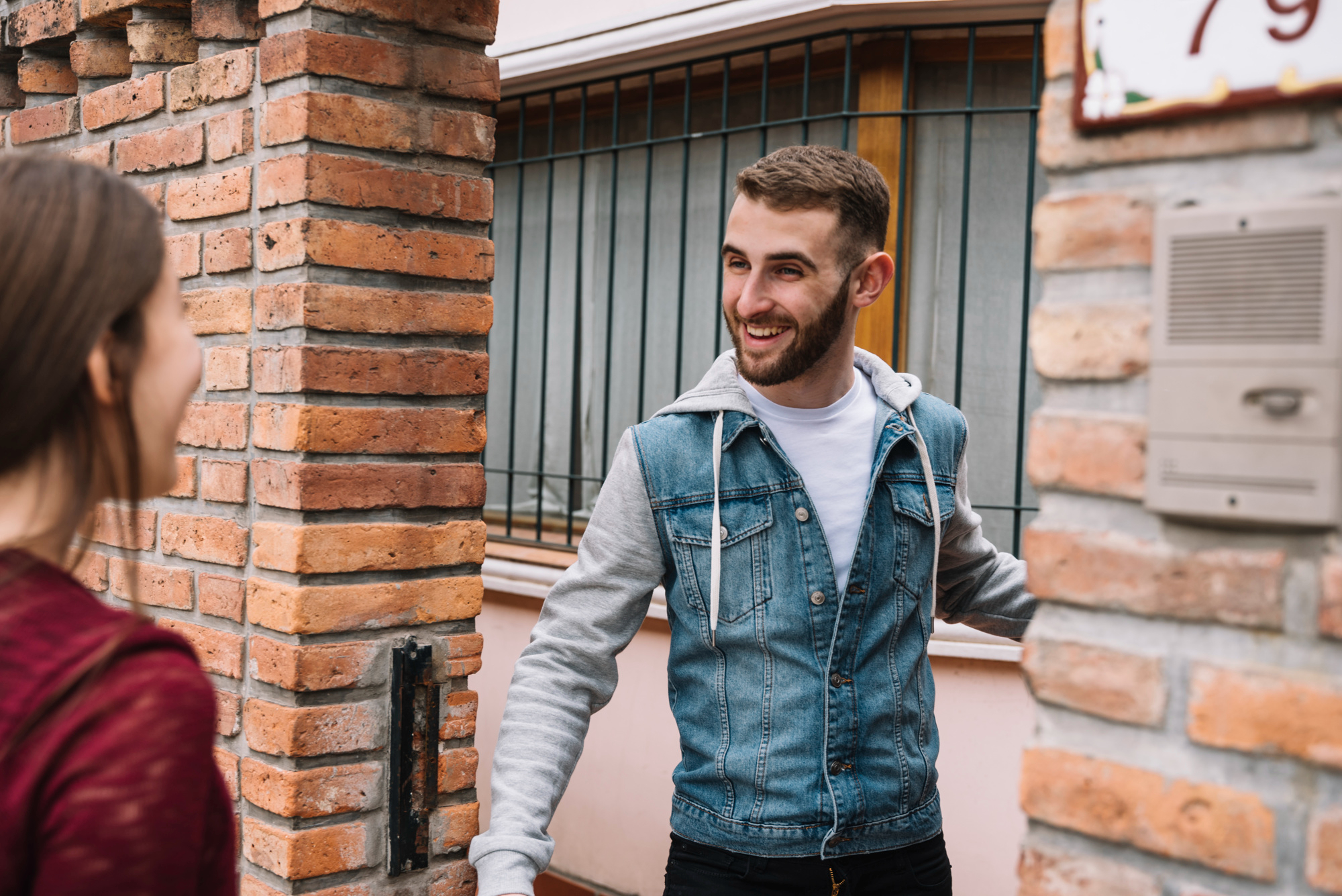 A man meeting one of his neighbors | Source: Freepik