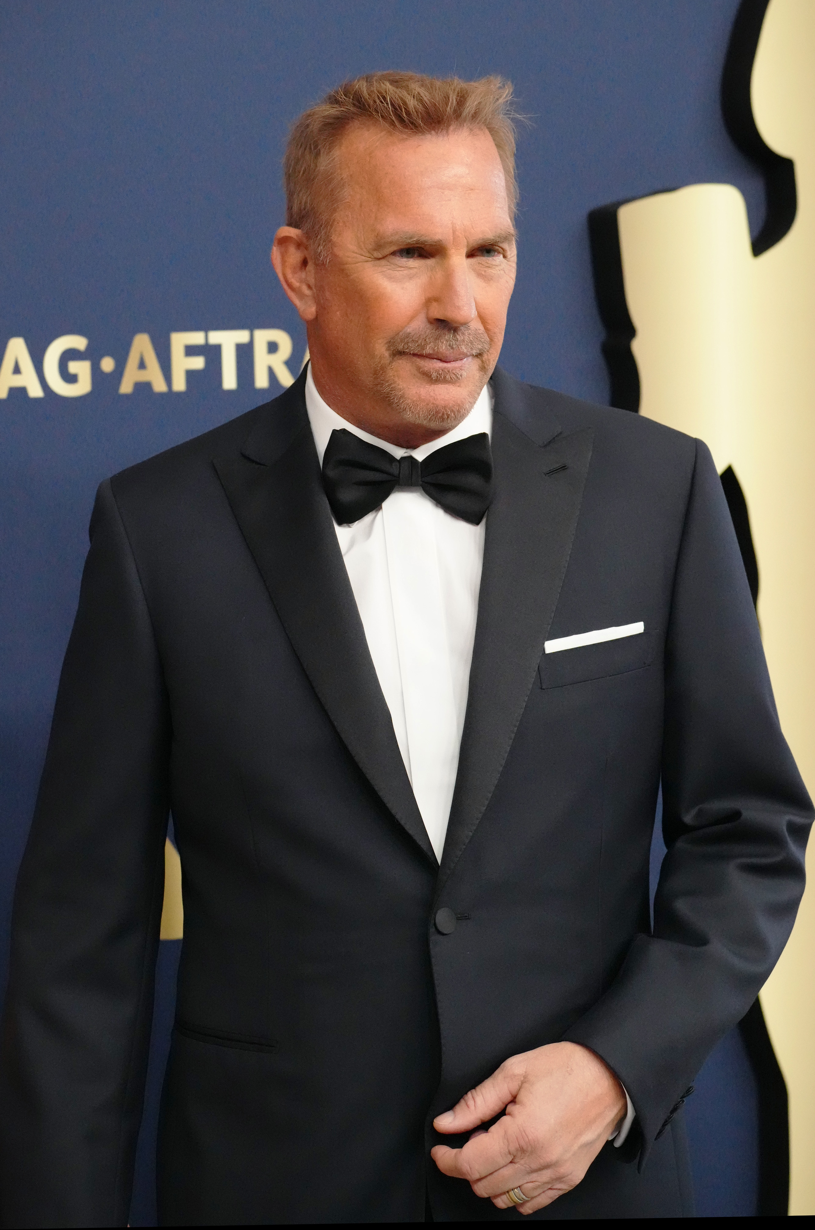 Kevin Costner at the 28th Annual Screen Actors Guild Awards in Santa Monica, California on February 27, 2022 | Source: Getty Images