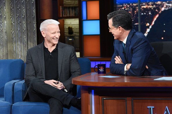 The Late Show with Stephen Colbert and guest Anderson Cooper | Photo: Getty Images