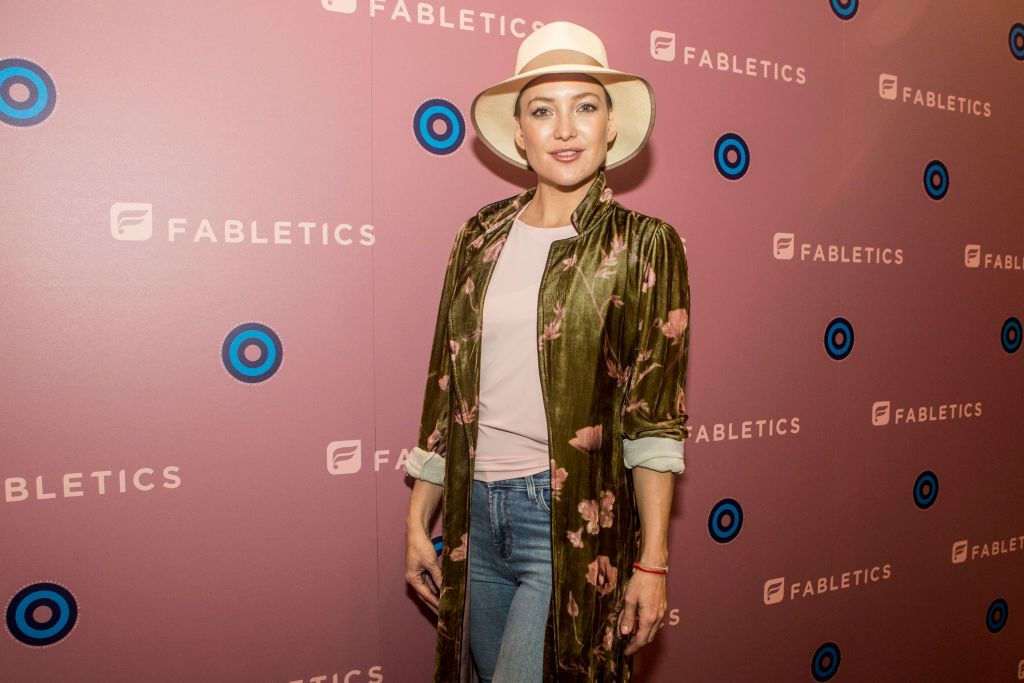 Kate Hudson at the Fabletics event at Del Amo Fashion Center on September 26, 2017 | Photo: Getty Images