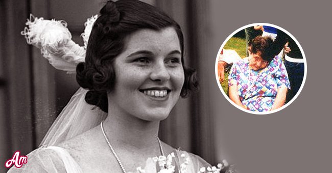 A picture of Rosemary Kennedy before and after her lobotomy | Photo: twitter.com/DailyMail  Getty Images