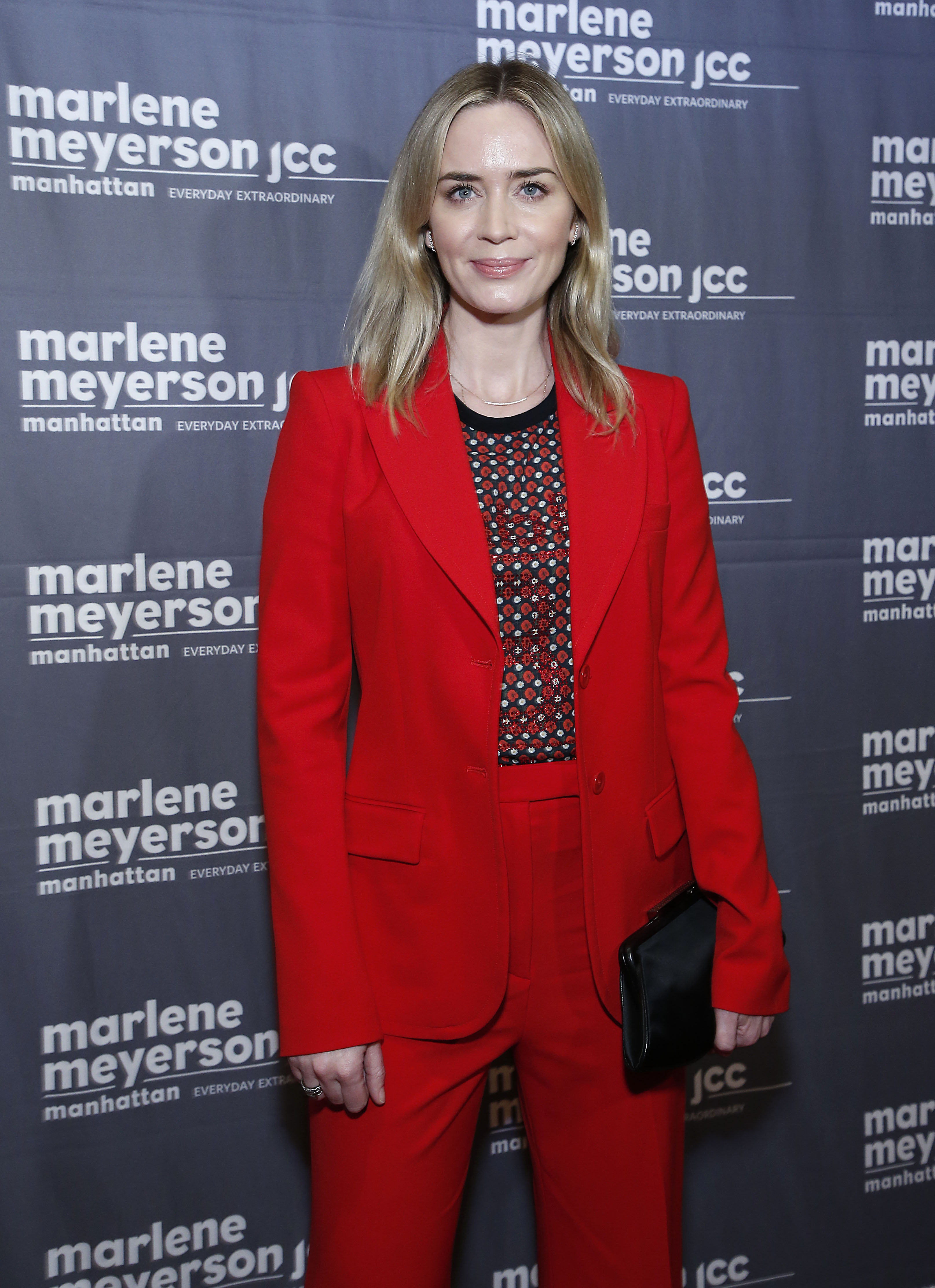 Emily Blunt attends "To Dust" New York Screening at The JCC in New York City, on February 5, 2019. | Source: Getty Images