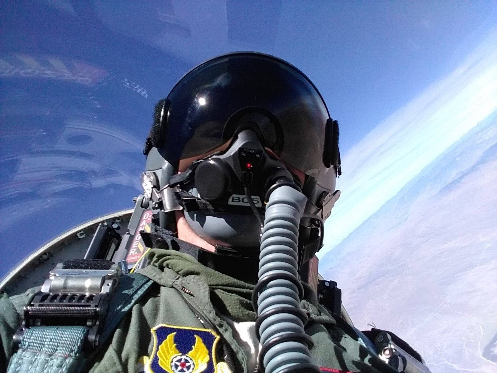 The B-52 was airborne for only minutes before it crashed during a test mission connected to radar modernization. Investigators have not released a final cause, but experts have suggested a possible control issue may have played a role. | Source: Facebook/Jason Smith