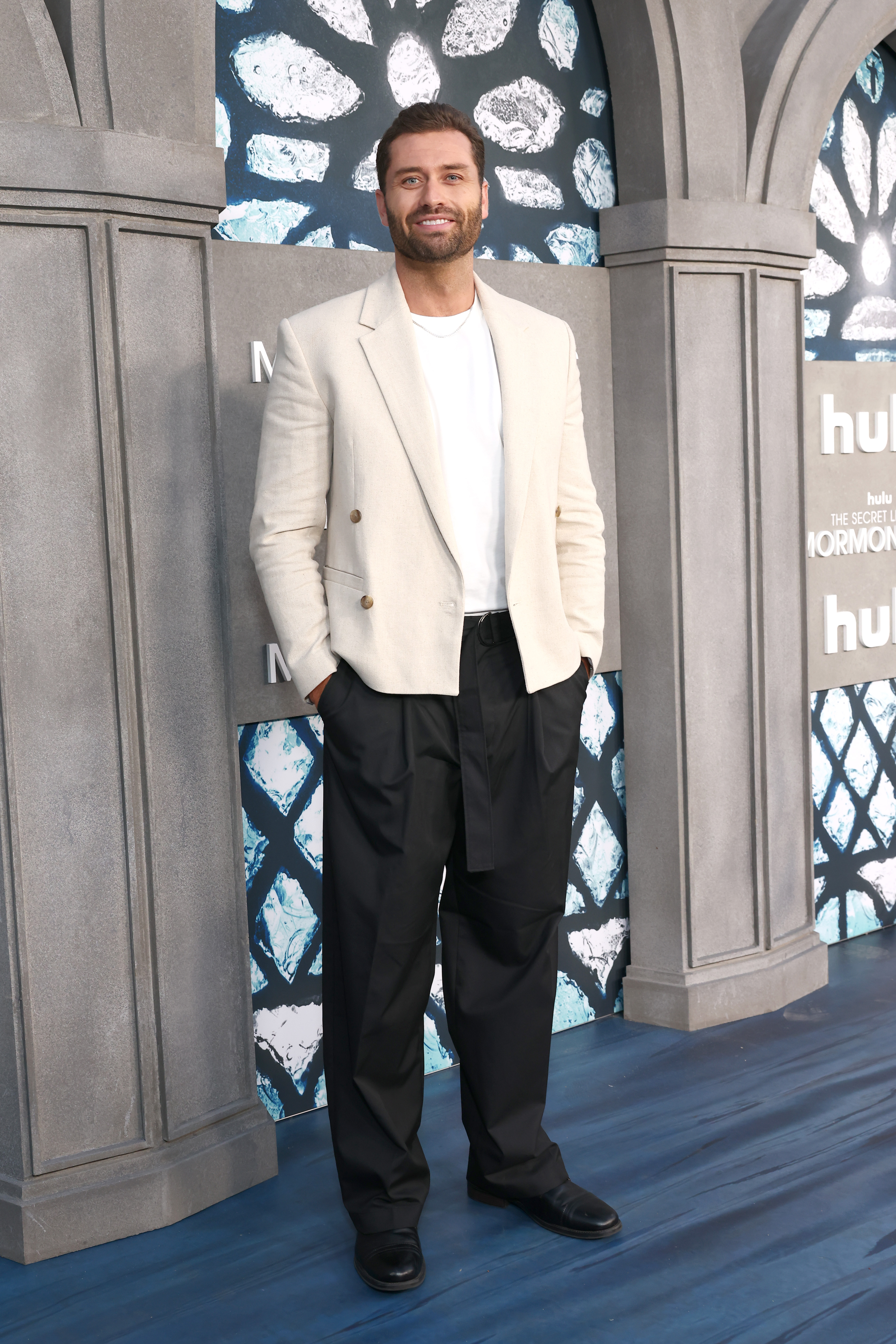 Dakota Mortensen attends the Los Angeles premiere and FYC Event of Hulu's "The Secret Lives Of Mormon Wives" Season 2 on May 9, 2025 | Source: Getty Images