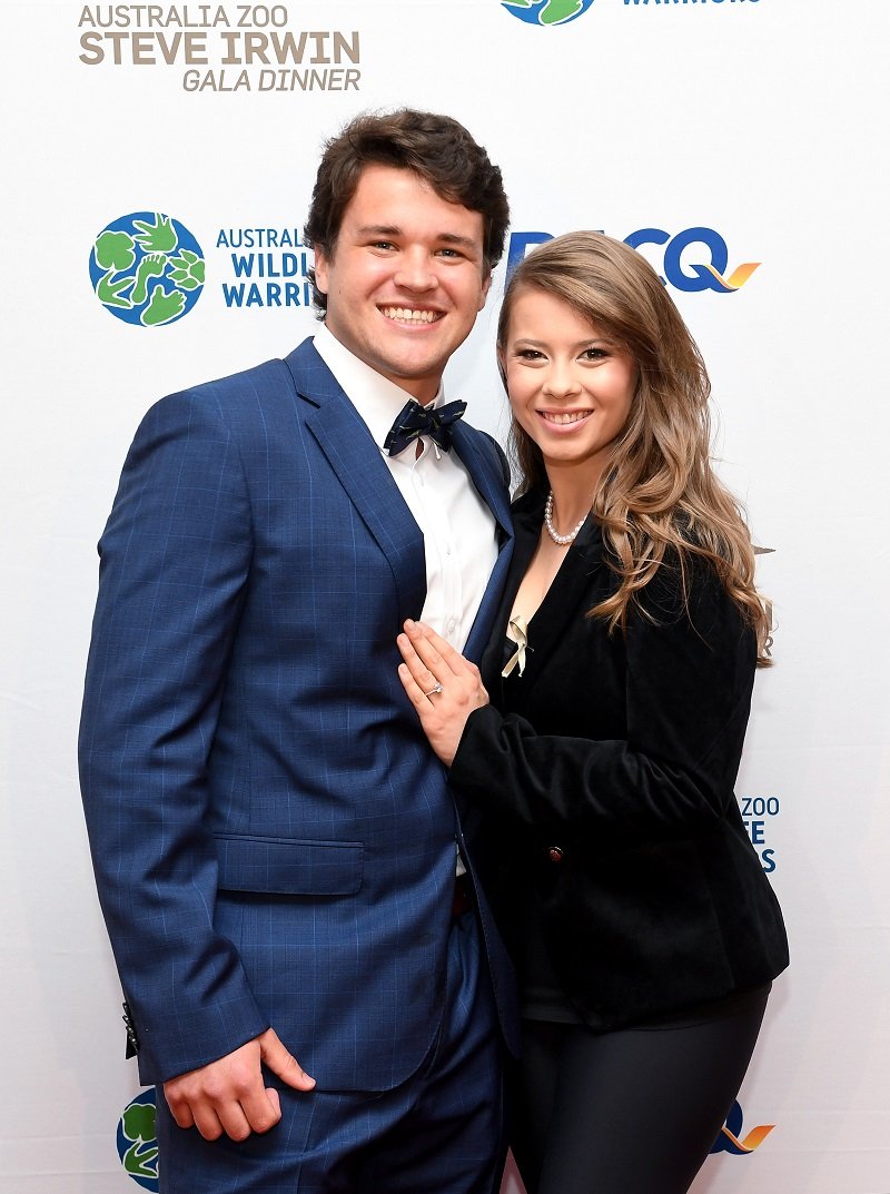 Bindi Irwin and Chandler Powell on November 09, 2019 in Brisbane, Australia | Photo: Getty Images