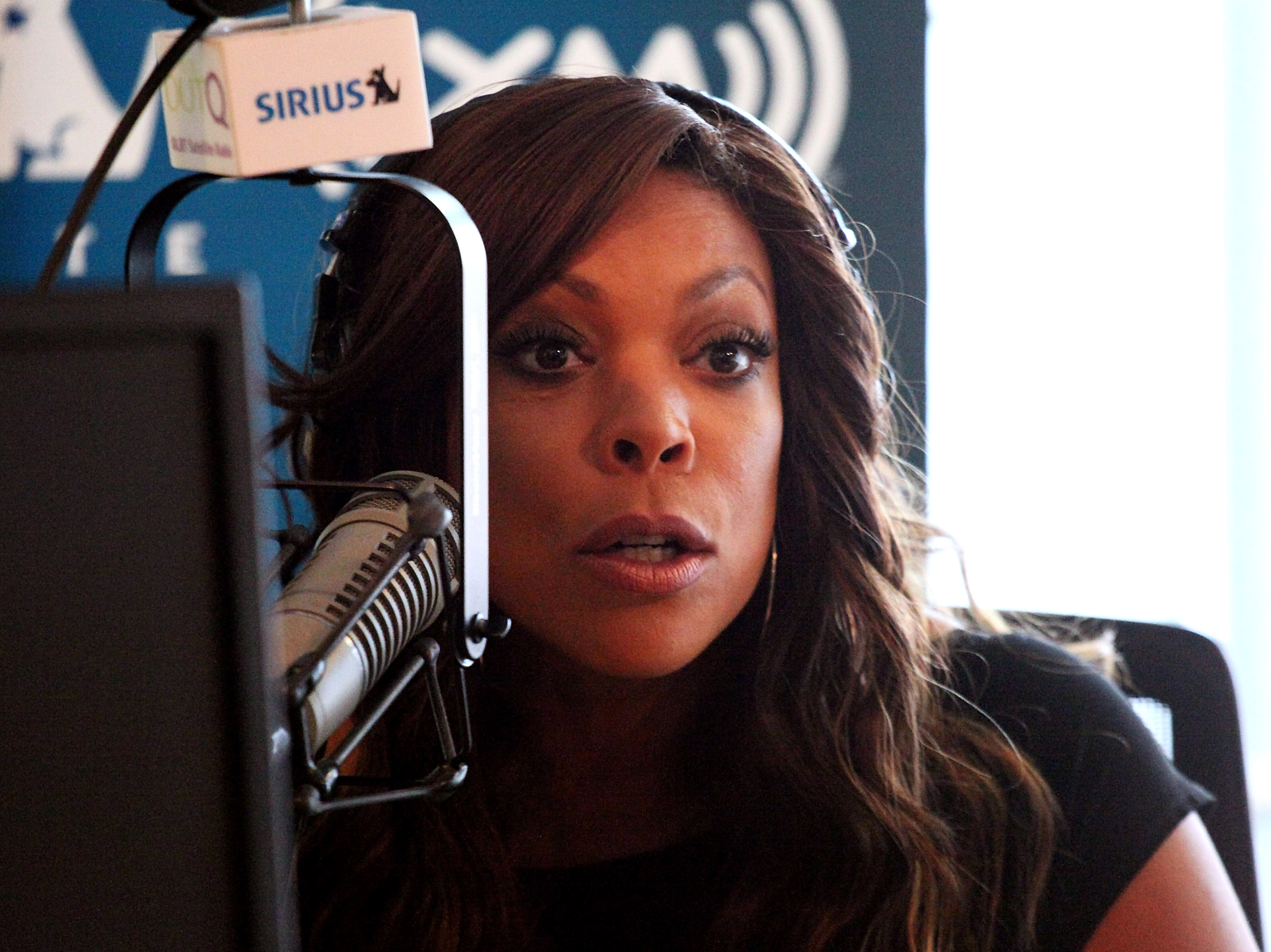 Wendy Williams visits the Sirius XM Studio in New York City on July 7, 2010 | Source: Getty Images