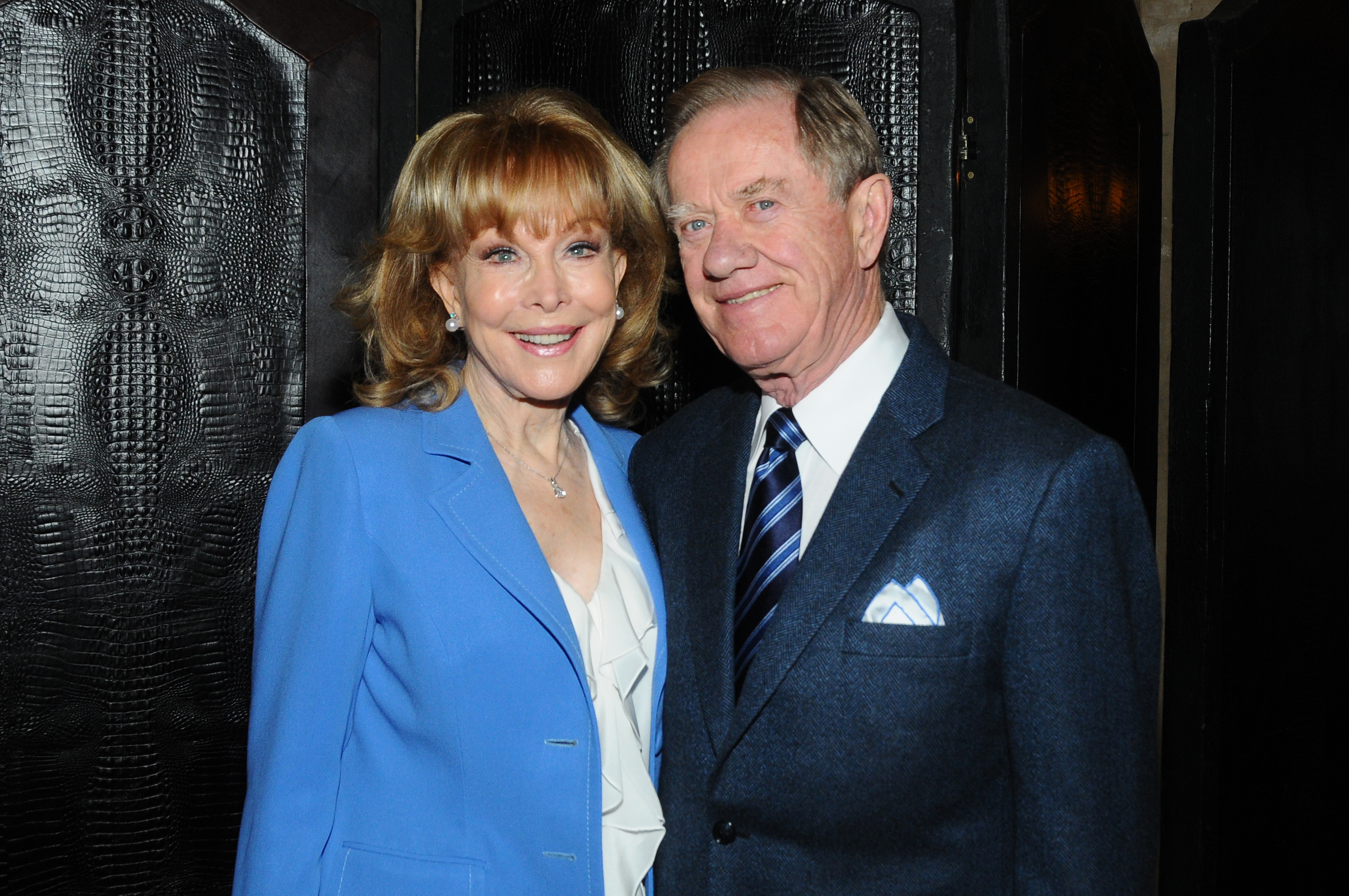Barbara Eden and Jon Eicholtz on April 26, 2012 in Hollywood, California | Source: Getty Images