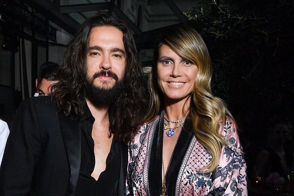 Tom Kaulitz and Heidi Klum at the Amfar Gala at The Peninsula Hotel In Paris on June 30, 2019 | Photo: Getty Images