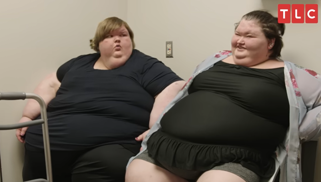 Tammy and Amy Slaton appear in an episode of TLC's "1000-Lb. Sisters" reality TV show, which was shared on YouTube in January 2020. | Source: YouTube/TLC