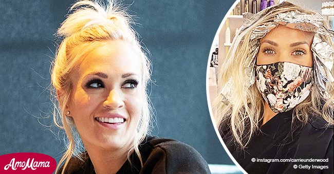 Carrie Underwood Gets Her Hair Done For The First Time Since The Covid 19 Pandemic Began See The Results