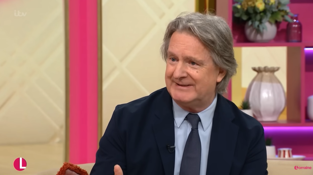Martin Frizell appears on "Lorraine" on 11 February 2026. | Source: YouTube/Lorraine