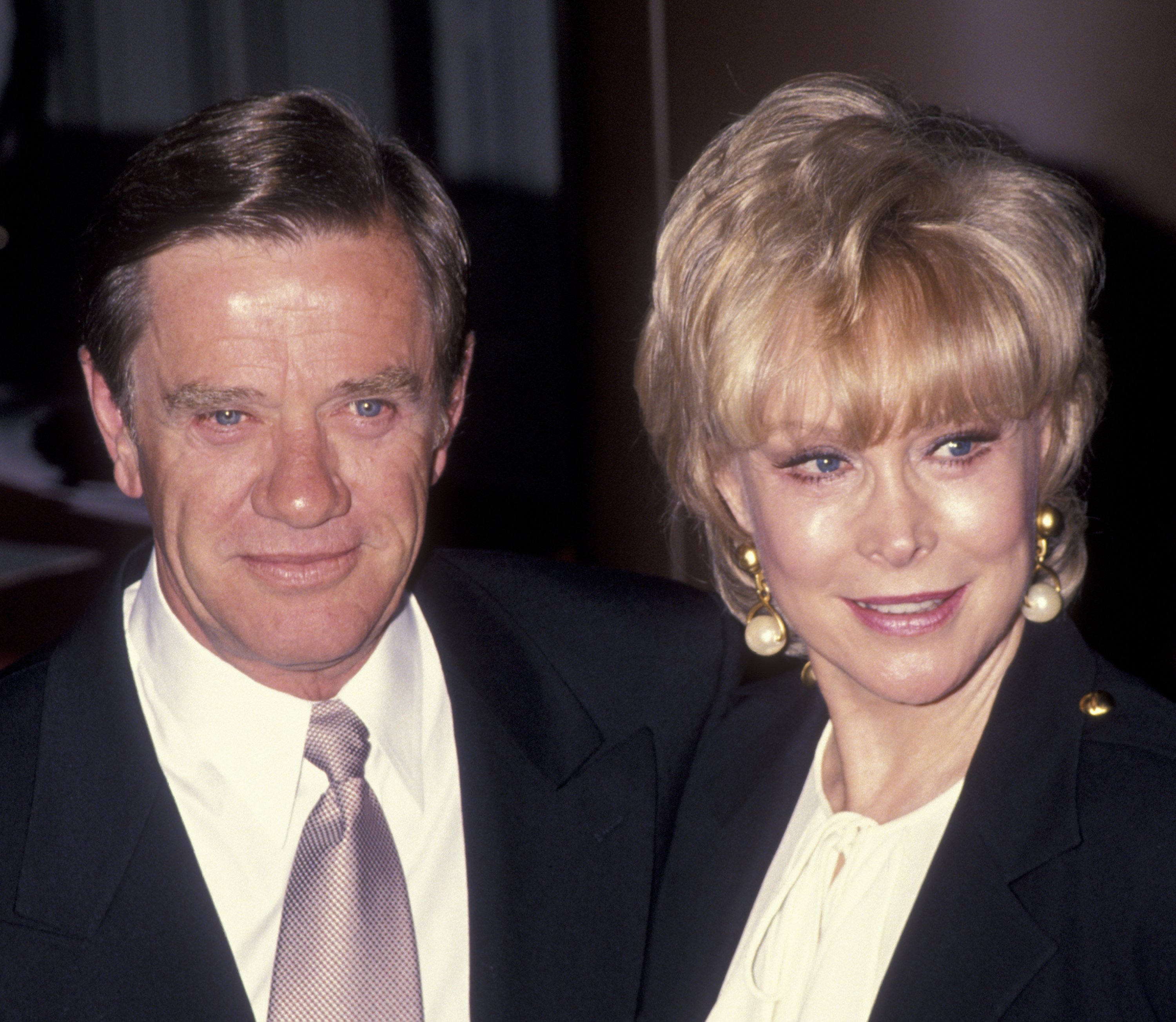  Actress Barbara Eden and John Eicholtz attend Writer's Guild of America Gala Honoring Robert Blake on October 24, 1993 at the Director's Guild Theater in Hollywood, California | Source: Getty Images 