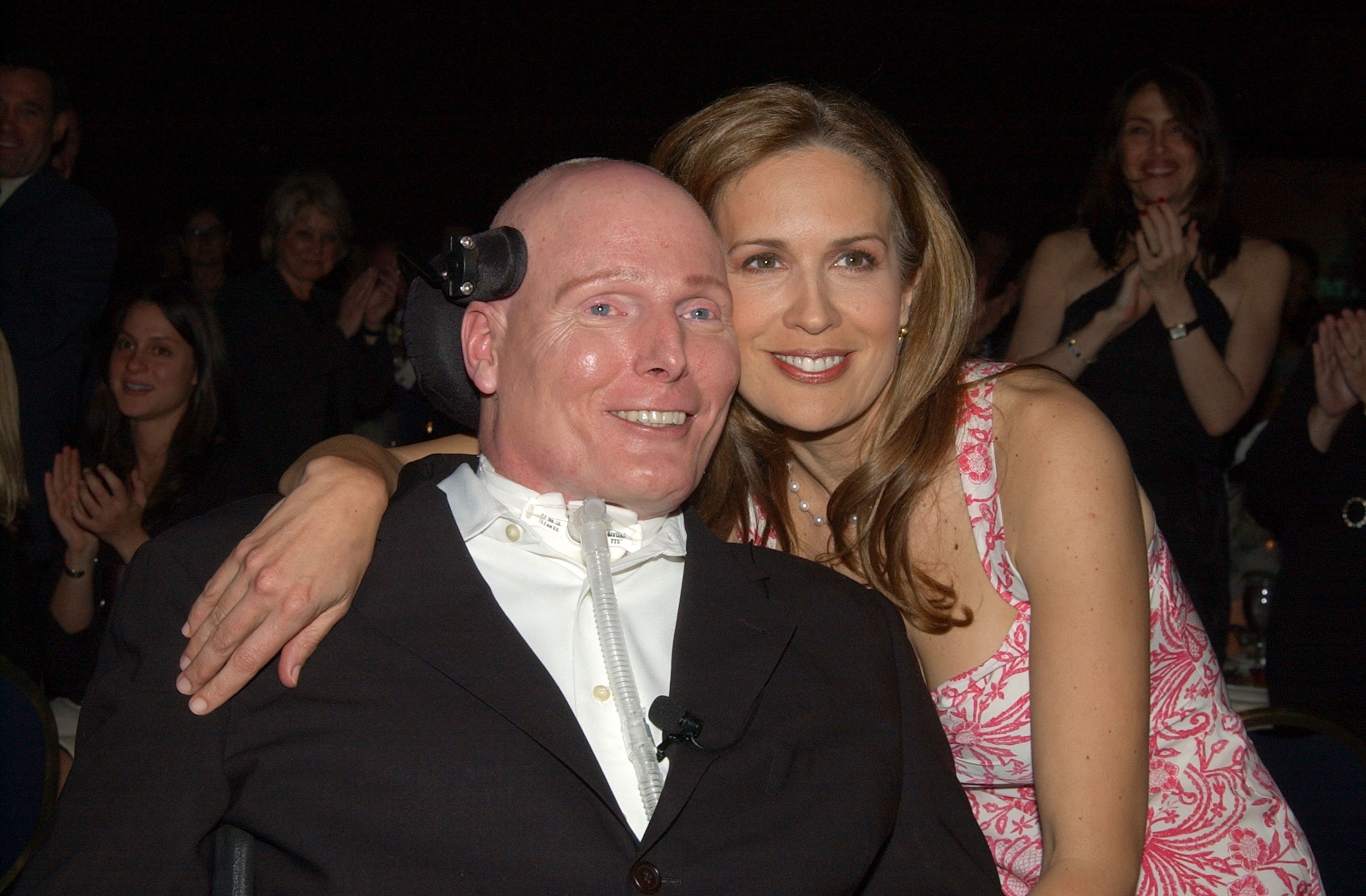 Dana Reeve and Christopher Reeve at the  AAFA American Image Awards To Benefit the Christopher Reeve Paralysis Foundation in 2003 | Source: Getty Images