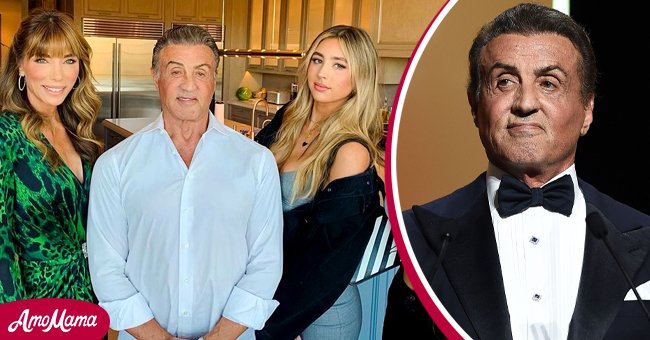 Sylvester Stallone Looks Ageless Alongside Supermodel Daughters Wife As He Turns 75