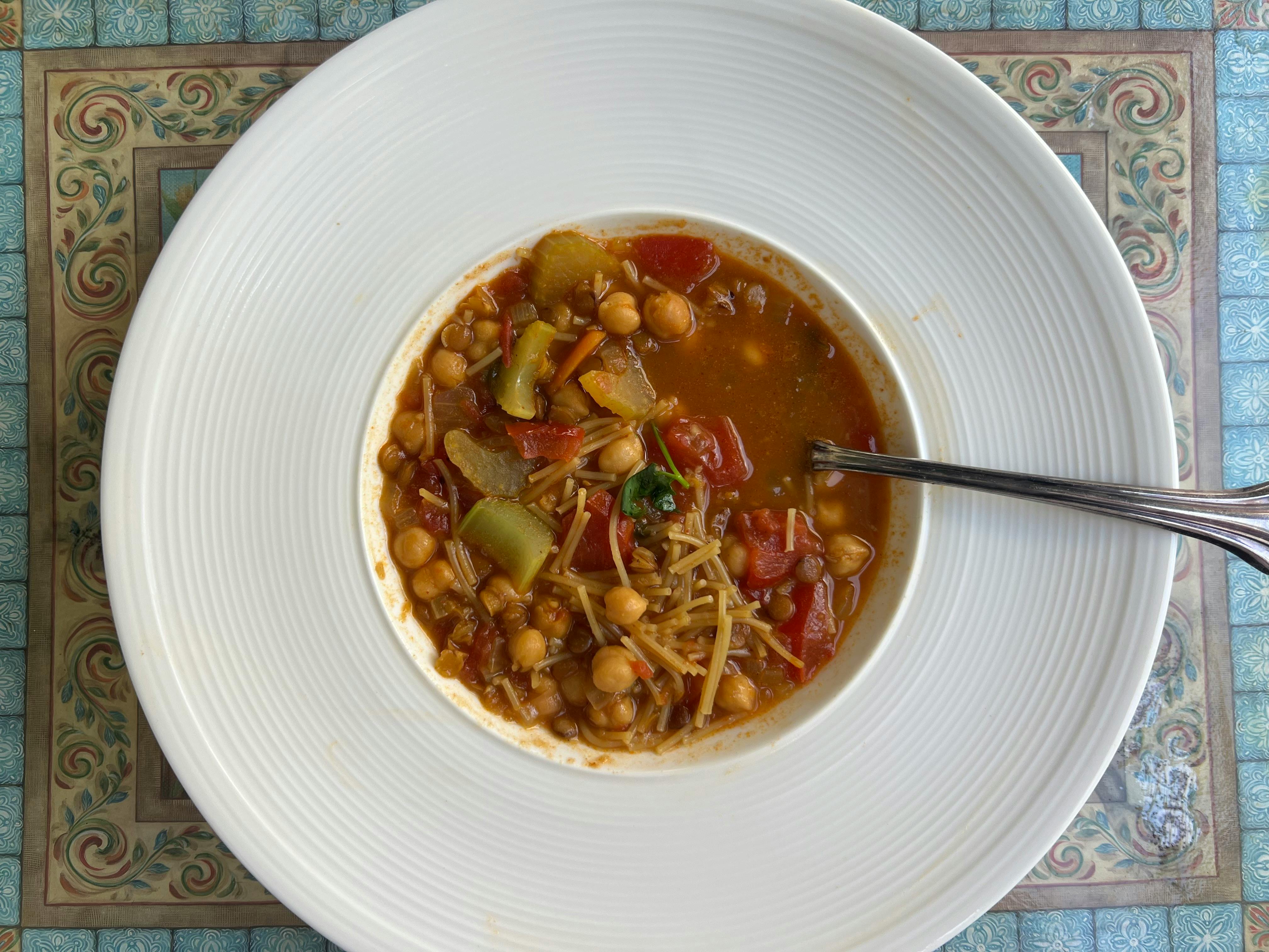 Chickpea soup | Source: Pexels