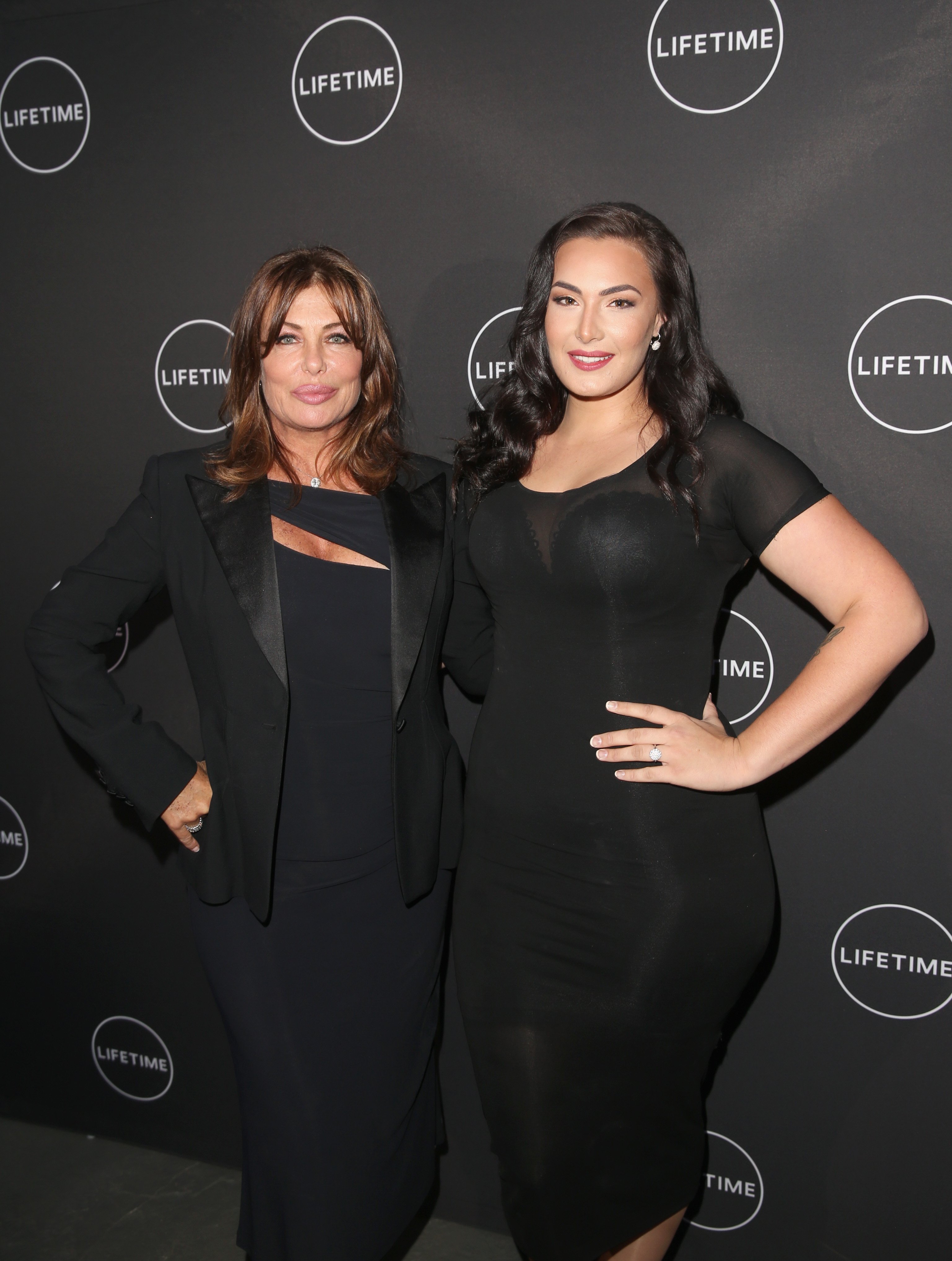 Kelly and Arissa LeBrock at Lifetime's New Docuseries "Growing Up Supermodel's" Exclusive LIVE Viewing Party on August 16, 2017, in Studio City, California | Photo: Jesse Grant/Getty Images