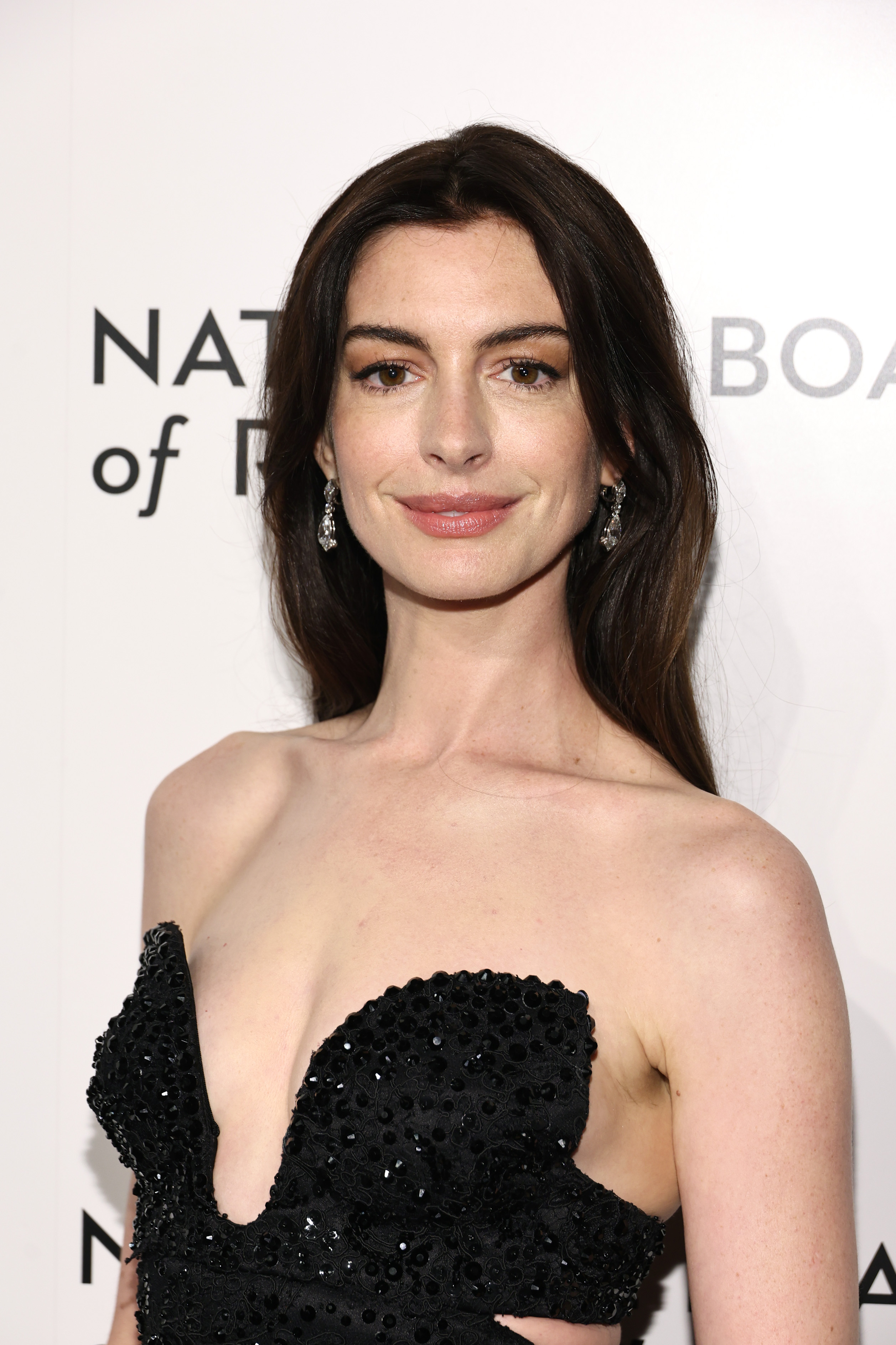 Anne Hathaway attends the National Board Of Review 2024 Awards Gala at Cipriani 42nd Street on January 11, 2024 in New York City | Source: Getty Images