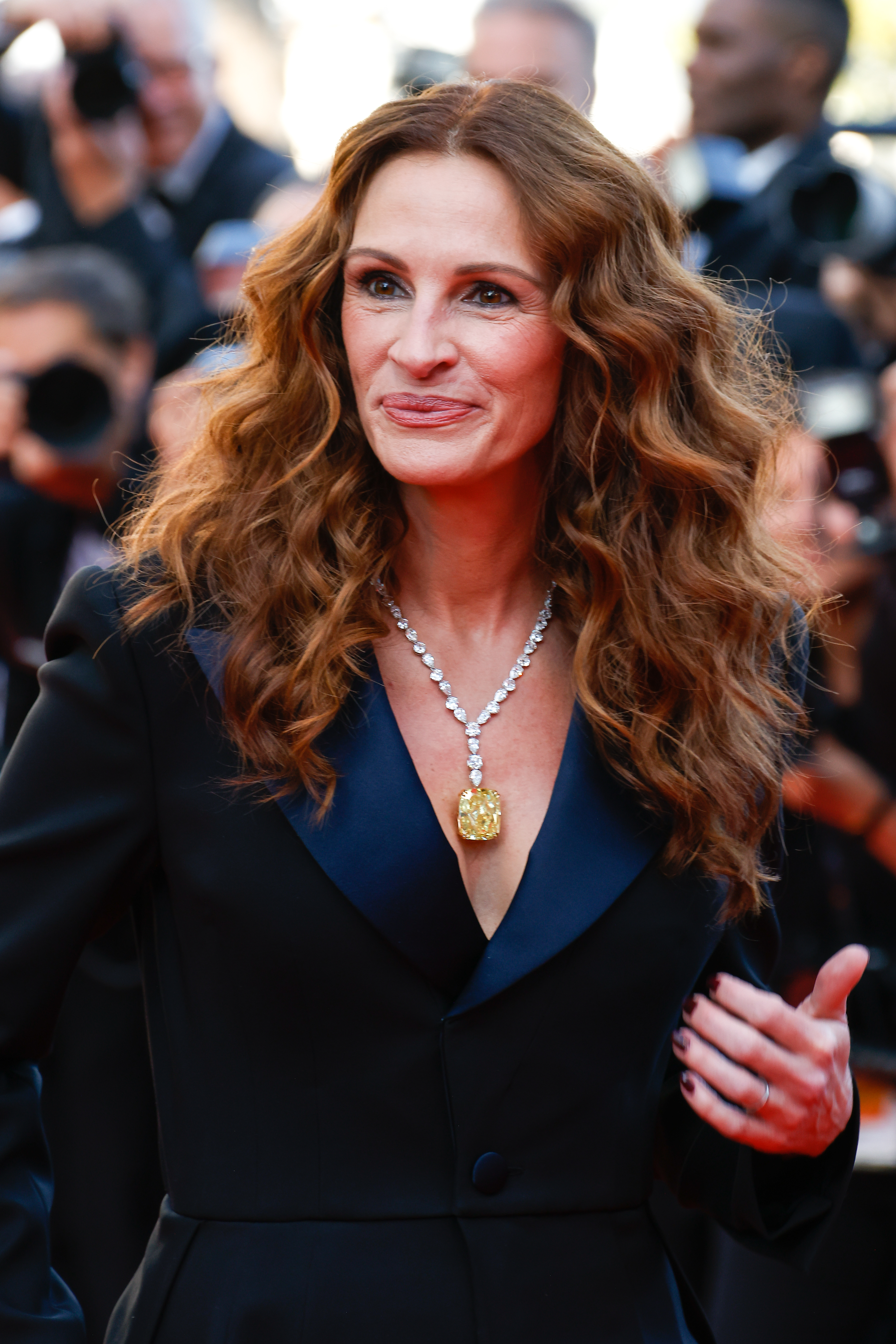 Julia Roberts at the screening of "Armageddon Time" during the 75th annual Cannes Film Festival, Palais des Festivals, Cannes, France, on May 19, 2022 | Source: Getty Images