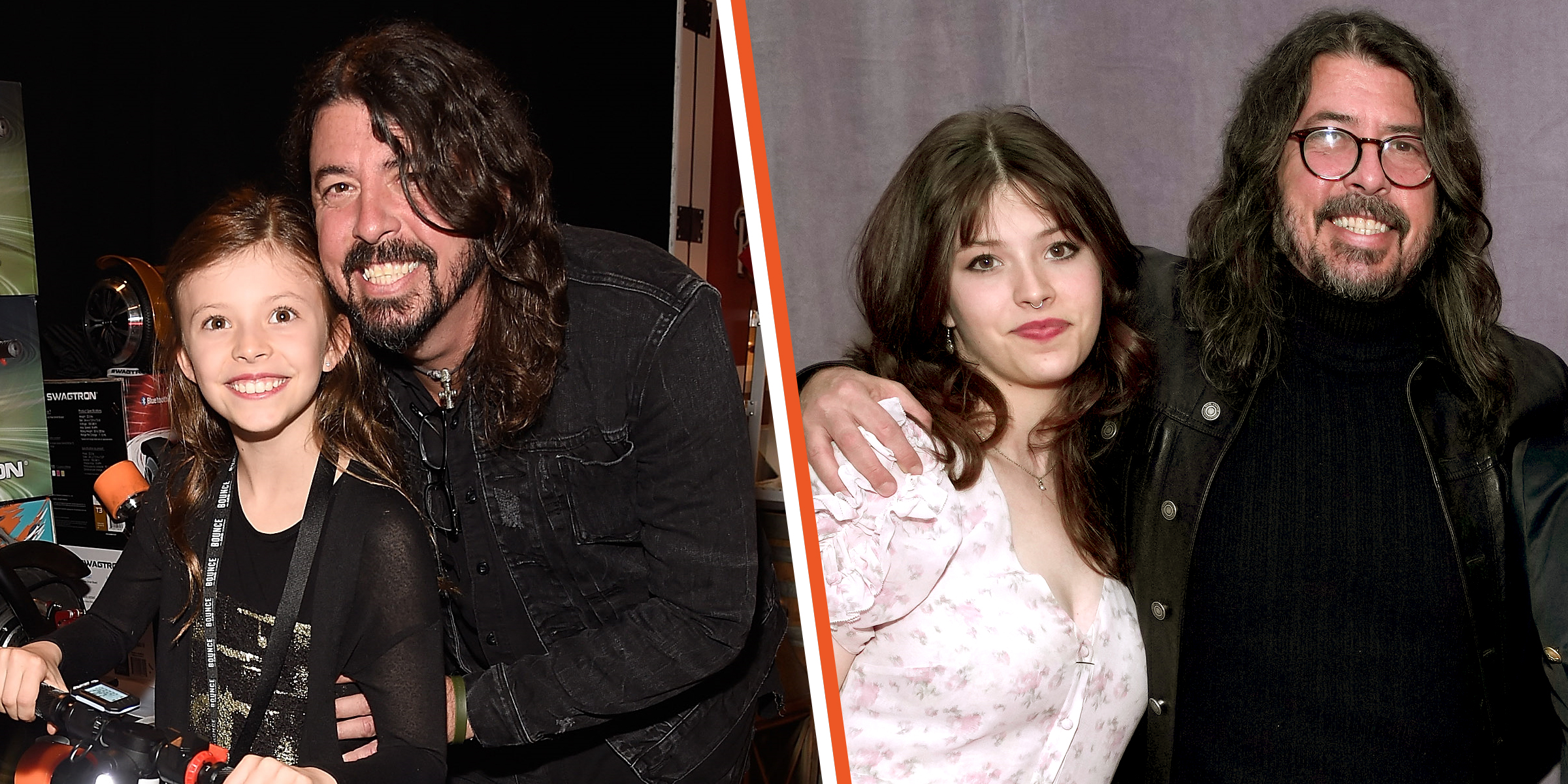 Harper Willow Grohl and Dave Grohl. | Source: Getty Images