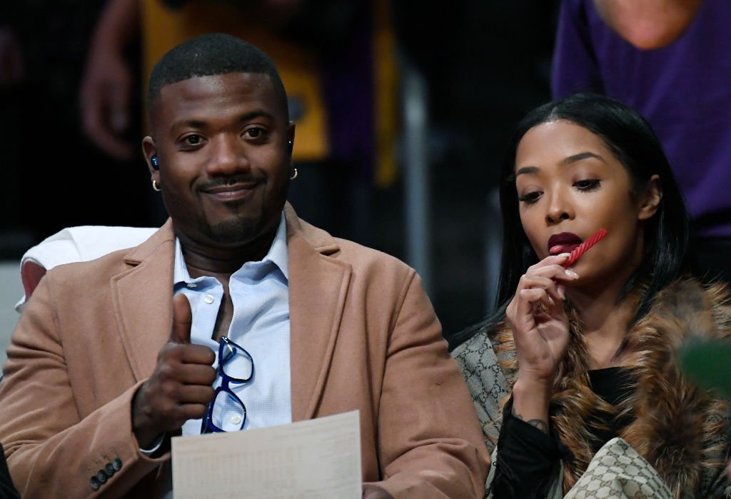Ray J and his wife Princess Love attend a basketball game between the Los Angeles Clippers and the Los Angeles Lakers at Staples Center | Photo: Getty Images