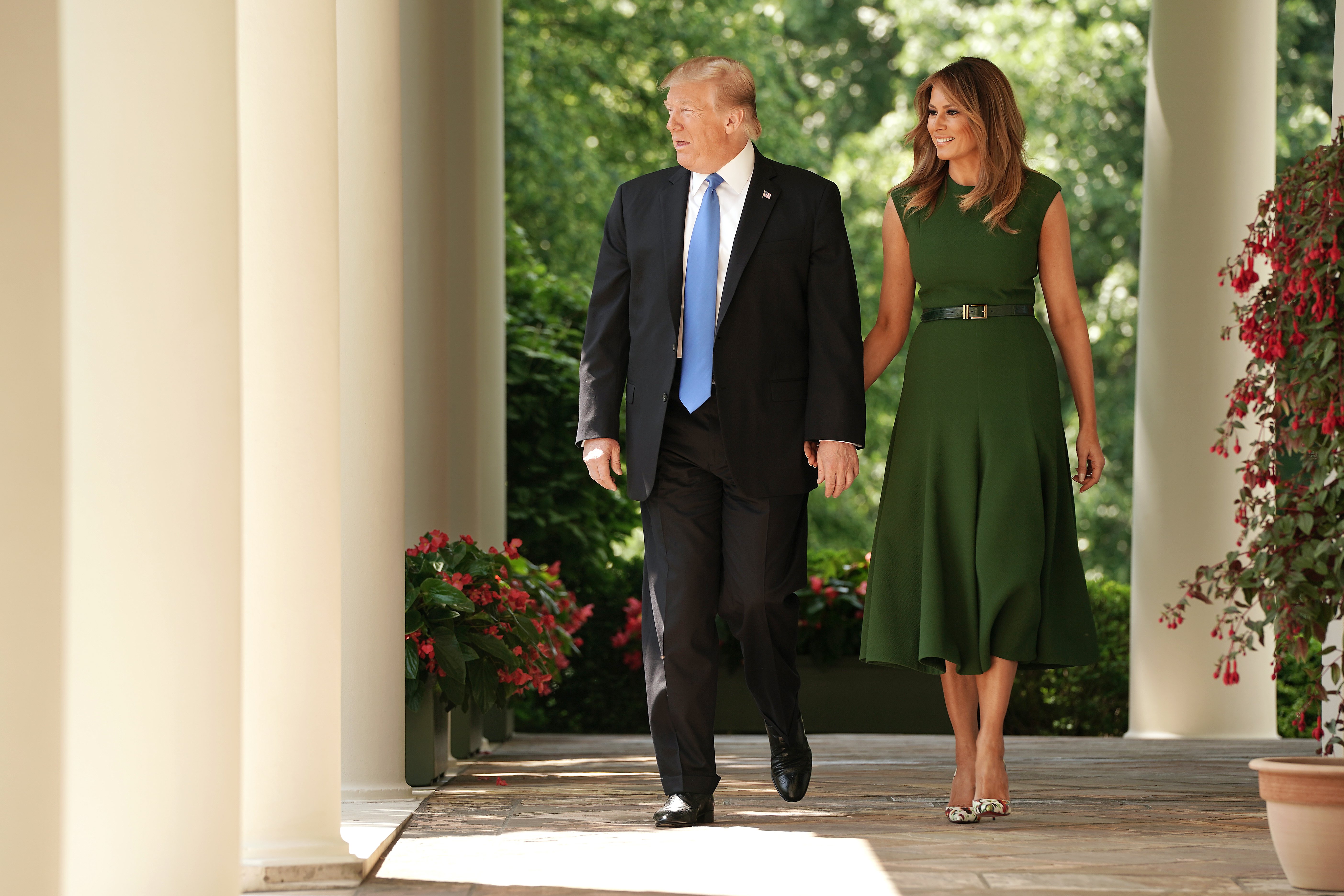 President Donald Trump and First Lady Melania Trump | Photo: Getty Images